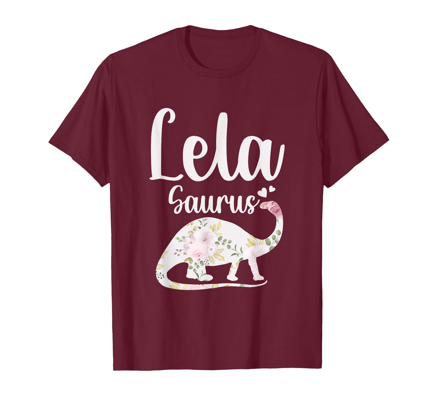 Lela Saurus Grandma Mother's Day Thanksgiving Christmas T-Shirt