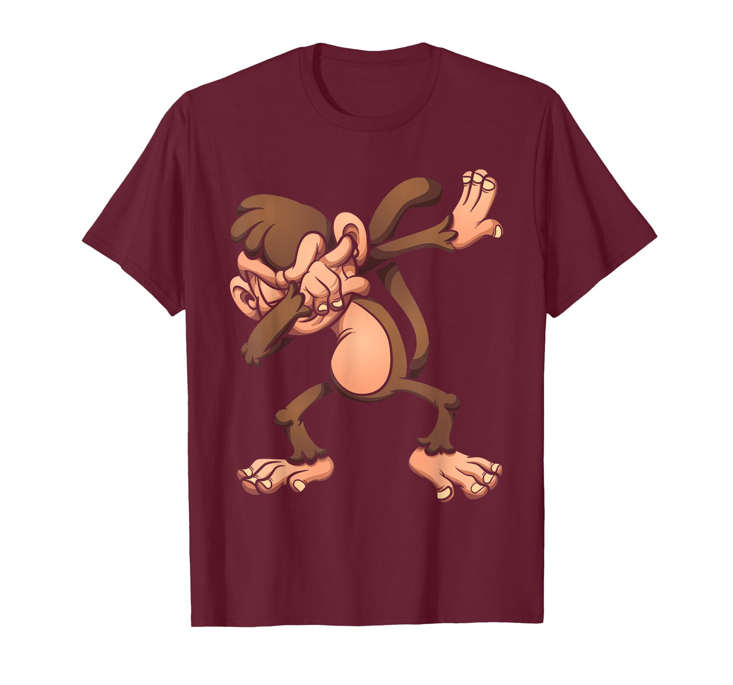 Monkey Dabbing - Animal Zoo Lover Zookeeper Primate Zoology T-Shirt