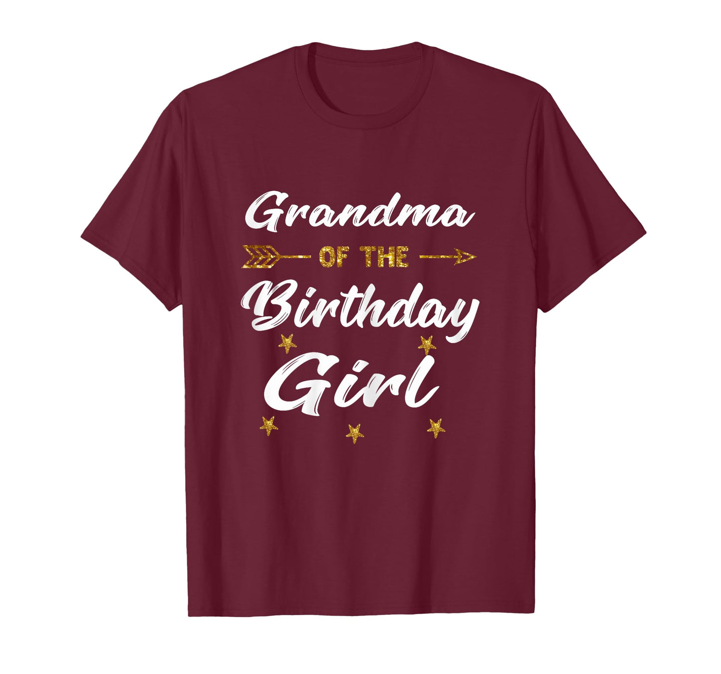 Grandma Of The Birthday Girl Princess Gift Matching Birthday T-Shirt