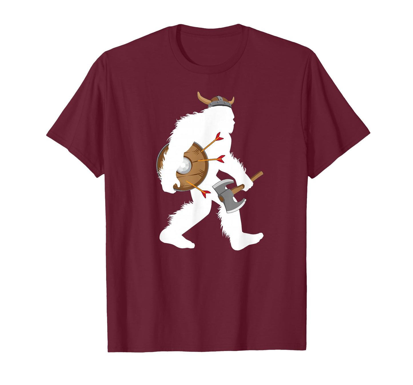 Bigfoot Viking Cryptid Norse Myth Sasquatch T-Shirt