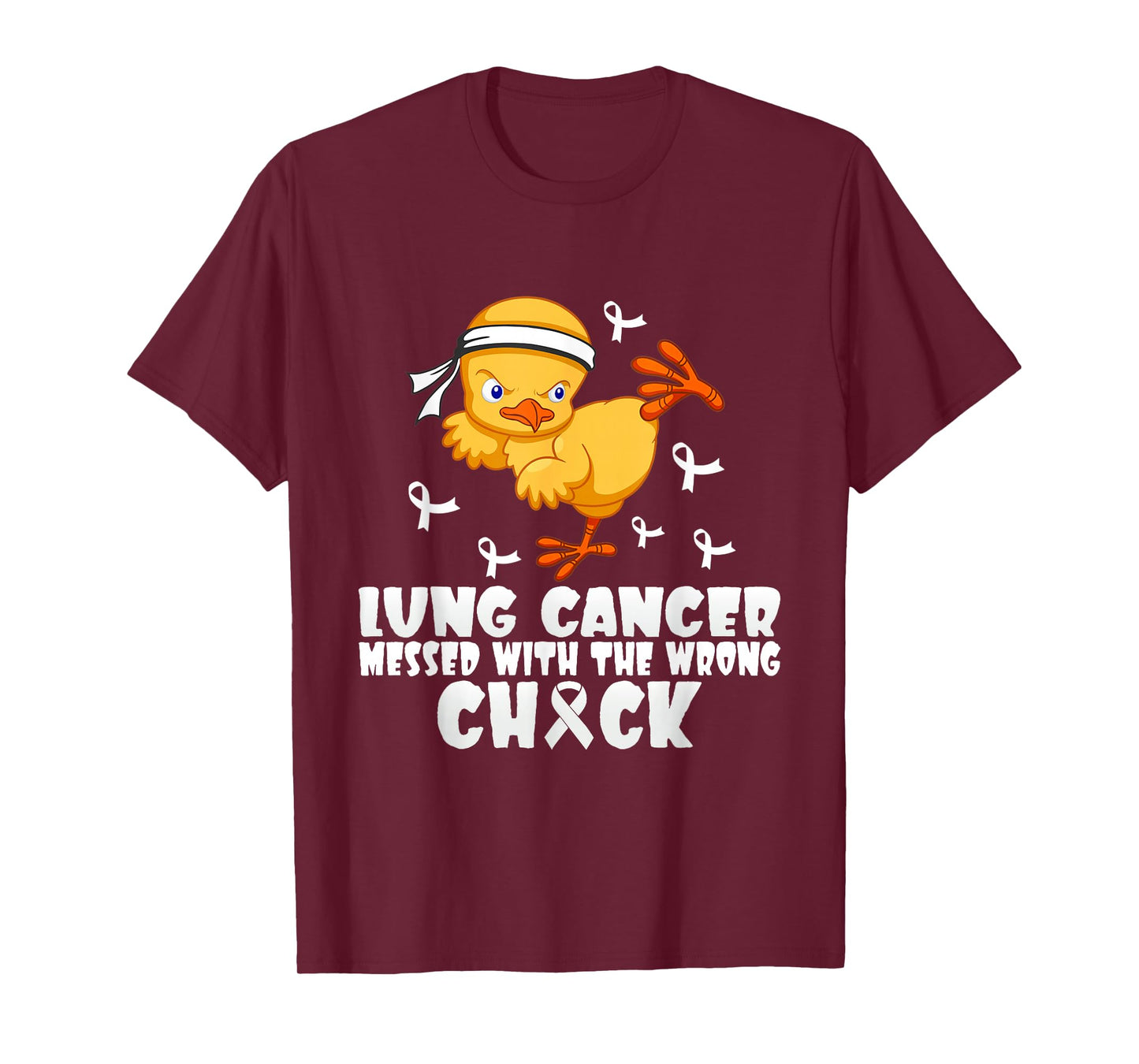 Lung Cancer Messed With The Wrong Chick T-Shirt