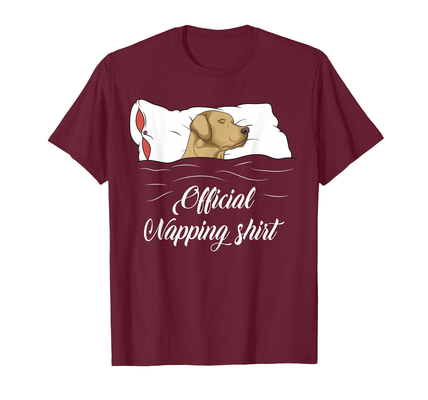 Sleeping Labrador Retriever Pyjamas Lab Dog Official Napping T-Shirt