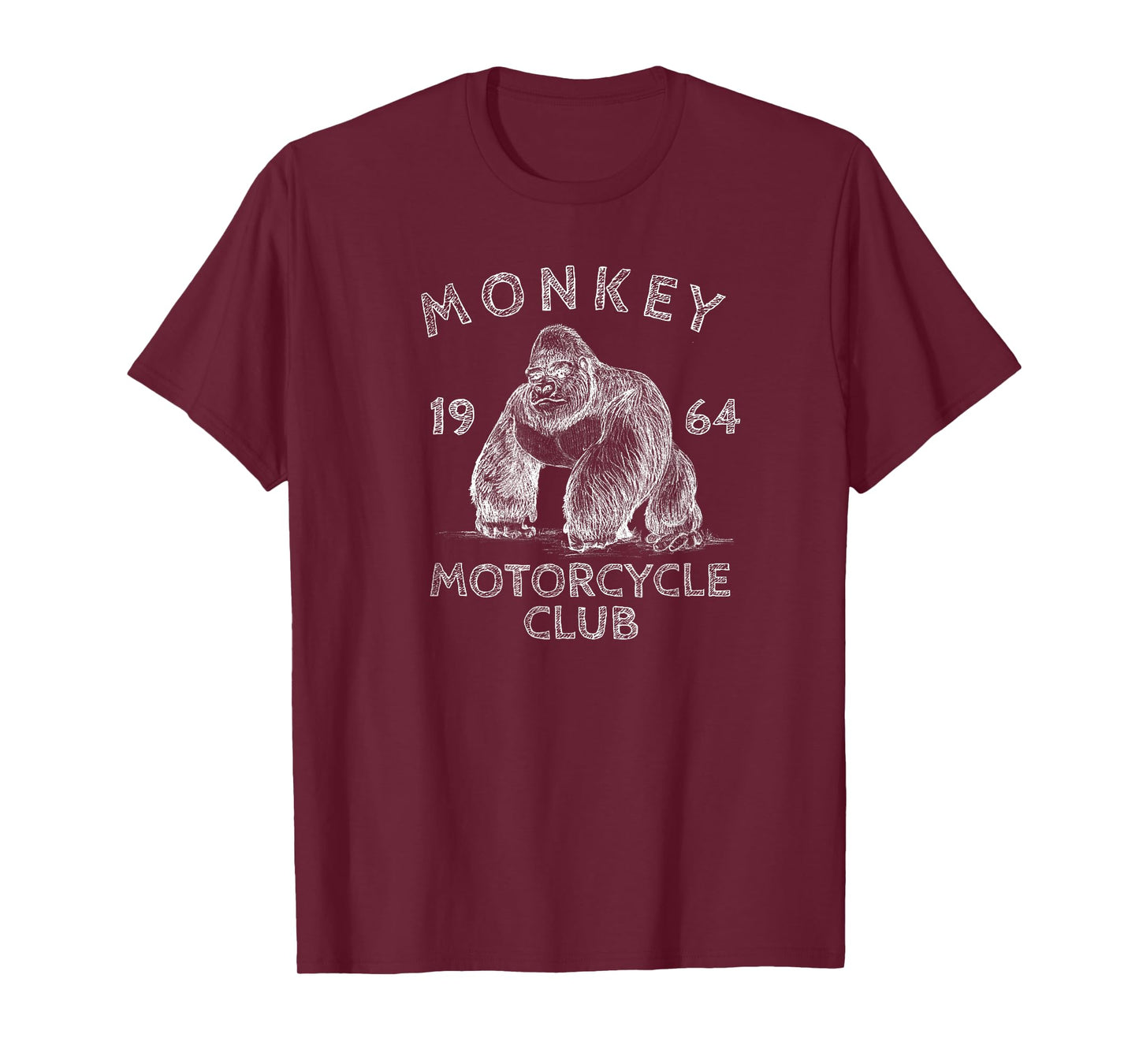 Monkey Motorcycle Club 1964. Monkey Bike Rider T-Shirt T-Shirt