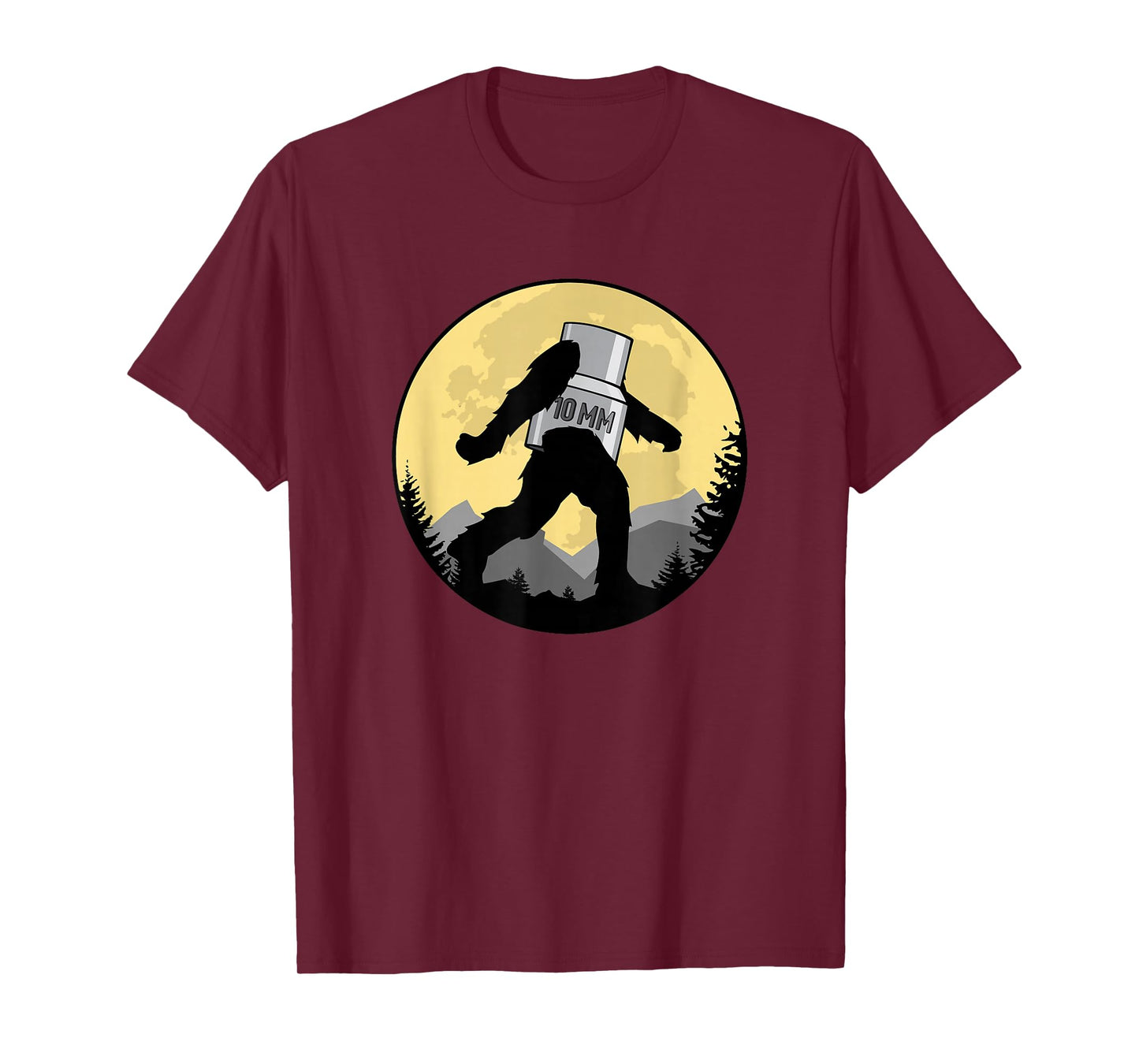 Missing 10mm Socket Funny Mechanic Bigfoot 10mm Socket T-Shirt