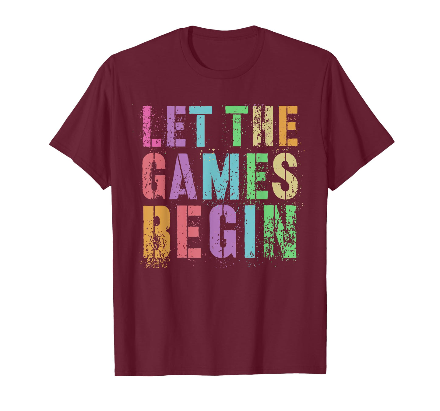 LET THE GAMES BEGIN School's Out Field Day Legend Last Day T-Shirt