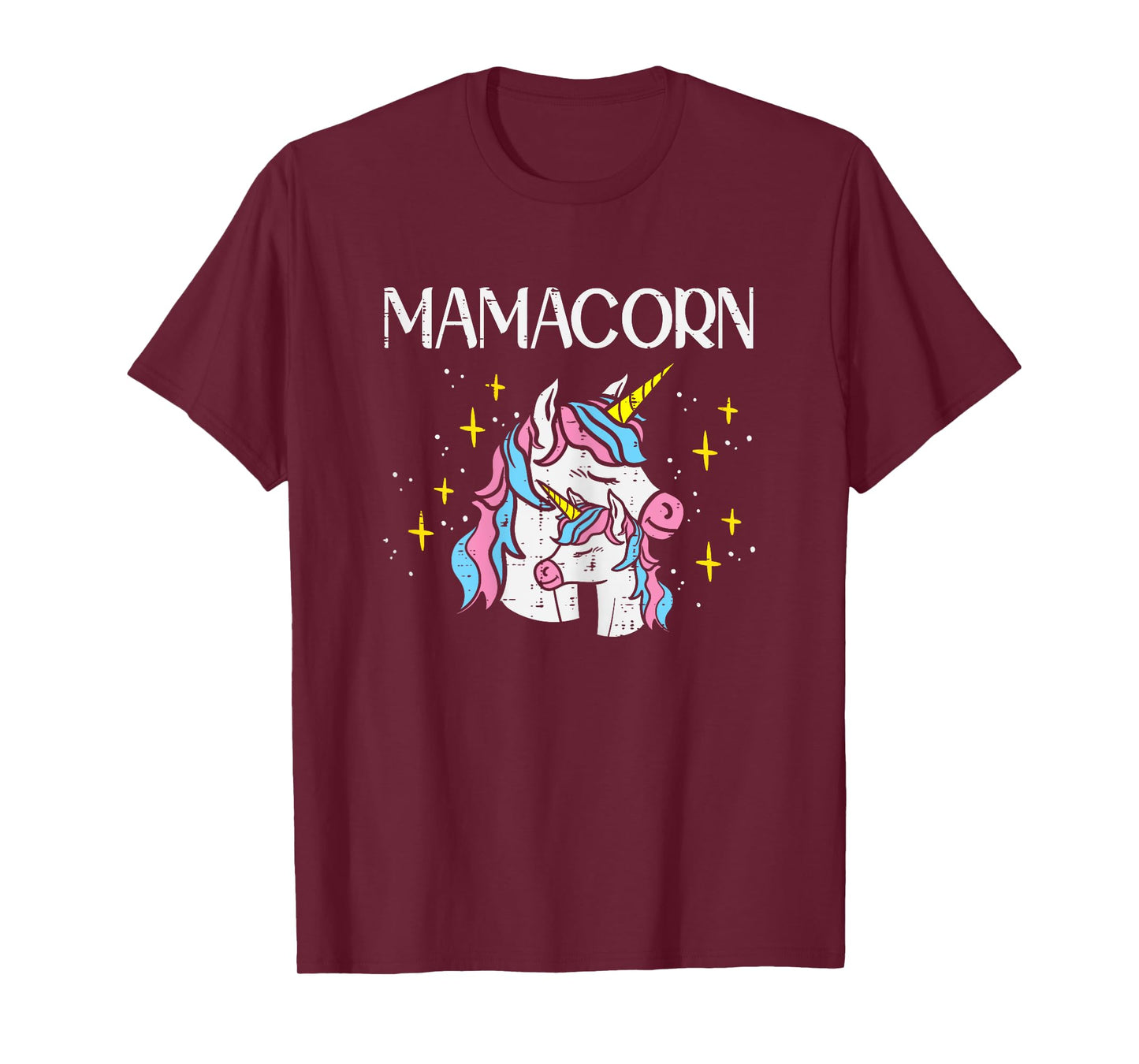 Mamacorn Mama Unicorn Magical Mothers Day Mom Mommy Women T-Shirt