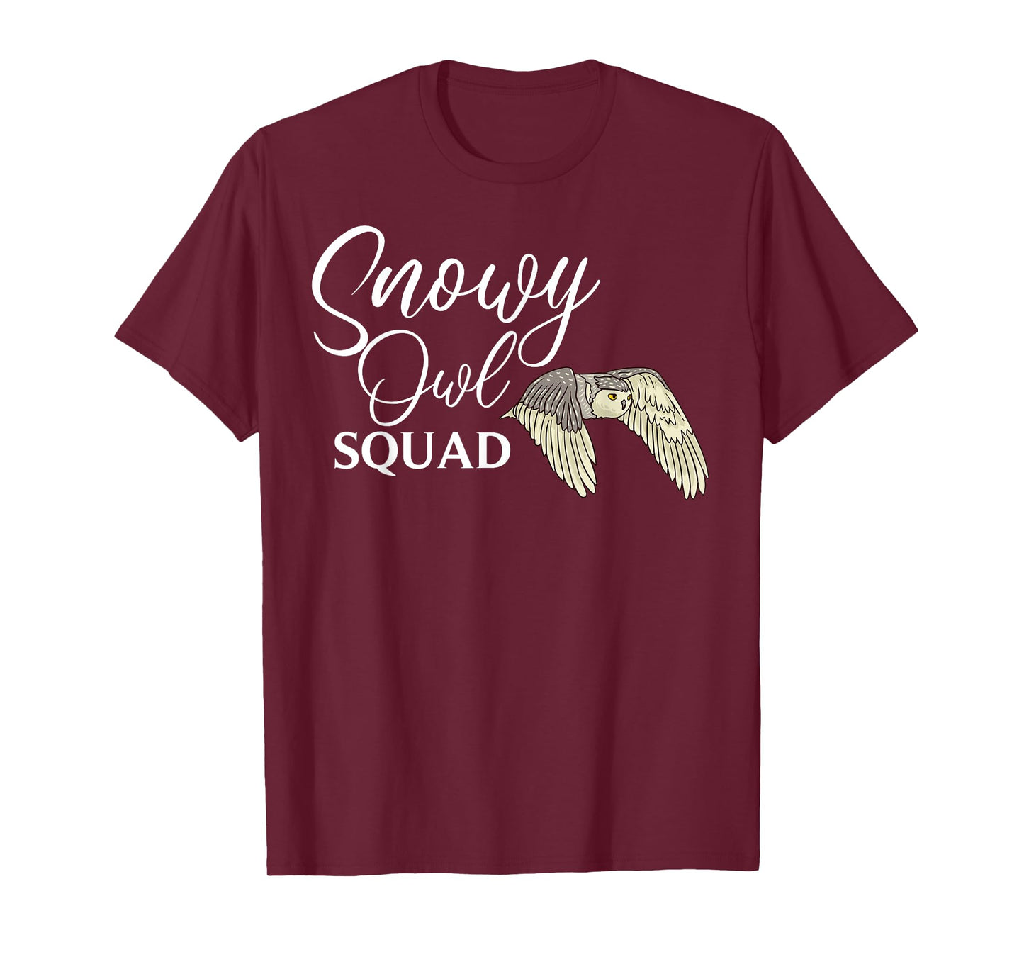 Snowy Owl Funny Birds Cute Animals T-Shirt