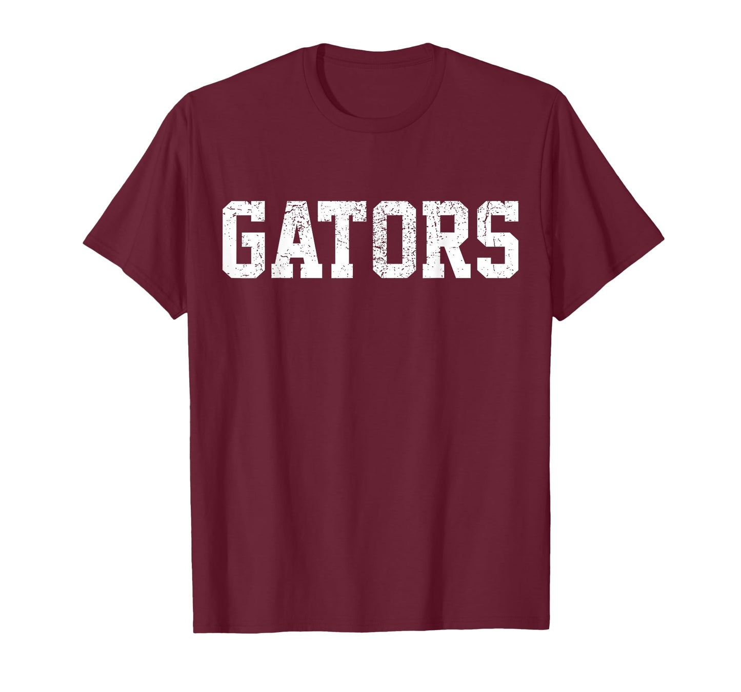 Gators School Sports Fan Team Spirit Mascot Heart Gift T-Shirt