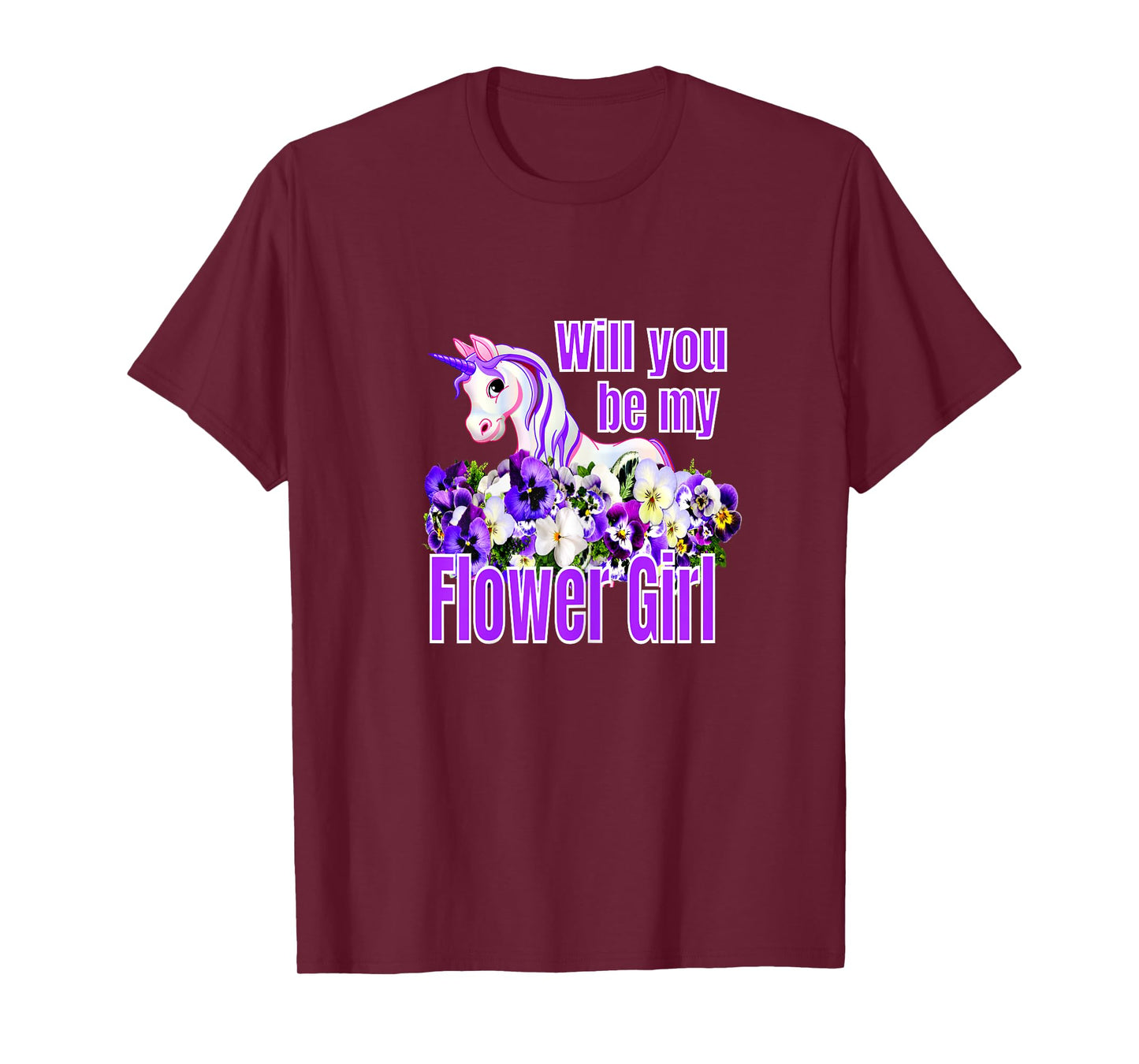Will You Be My Flower Girl T-Shirt
