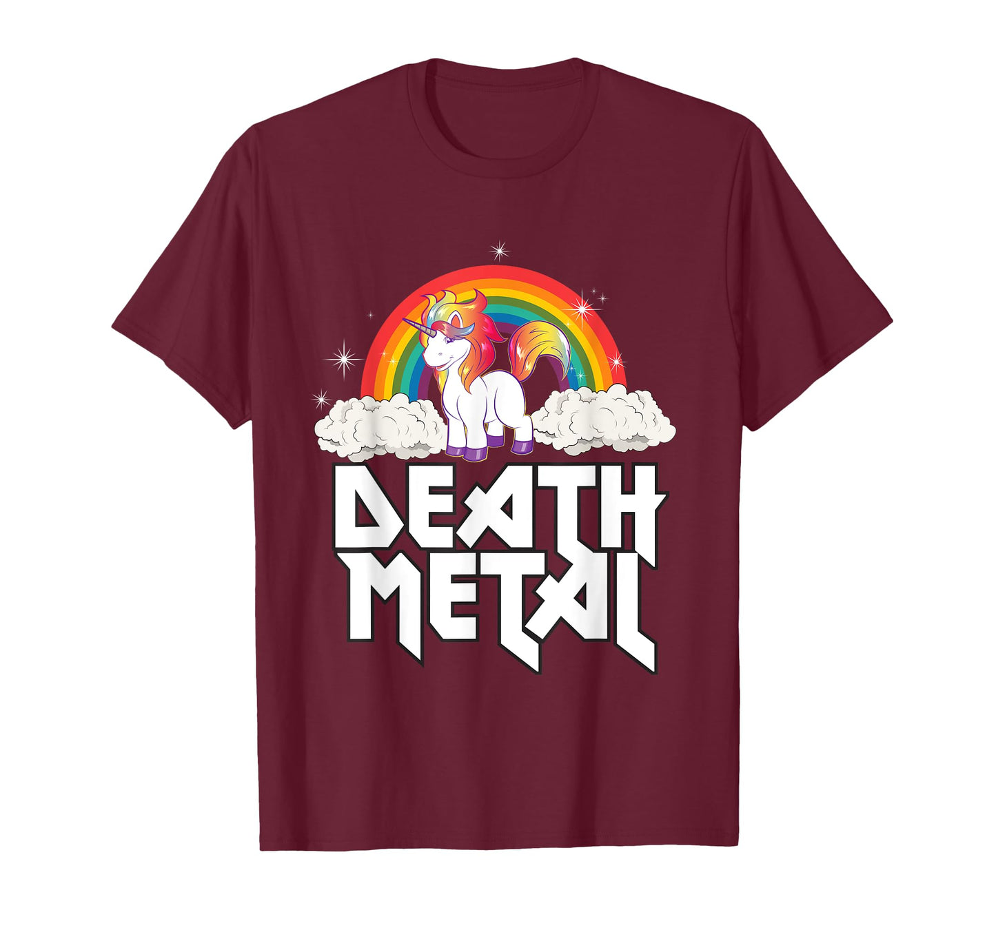 Heavy Metal Unicorn Death Metal Unicorn T-Shirt
