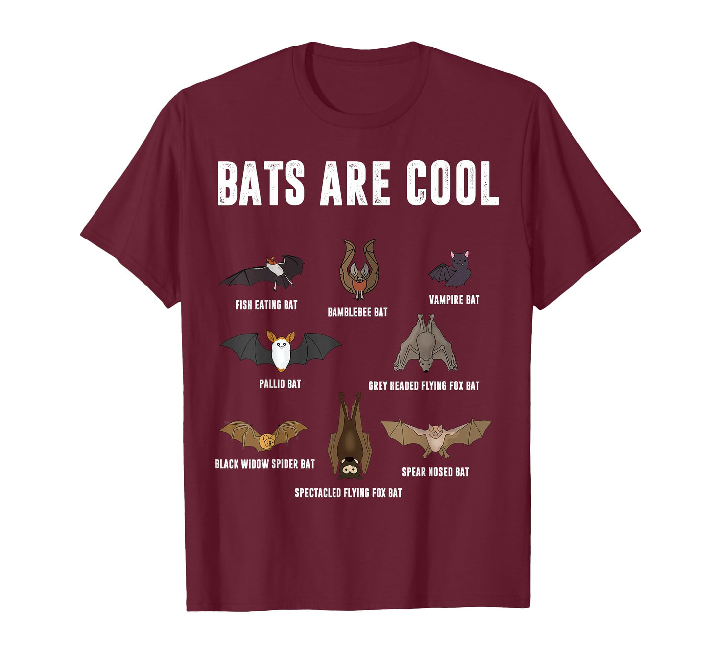 Bats Are Cool | Learning Science Is Fun For Kids T-Shirt