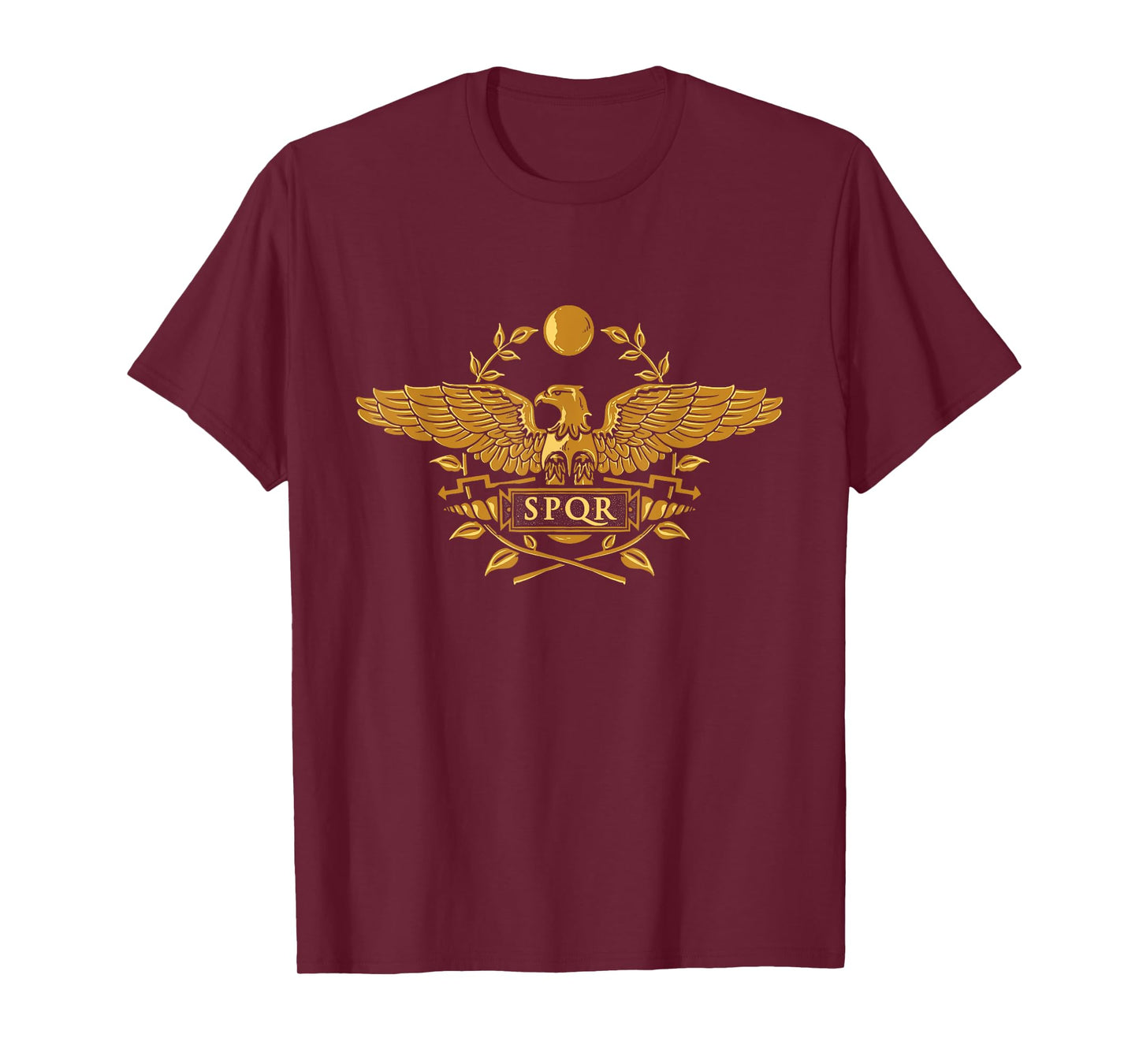 SPQR T-Shirt Roman Empire Eagle Vintage History T-Shirt