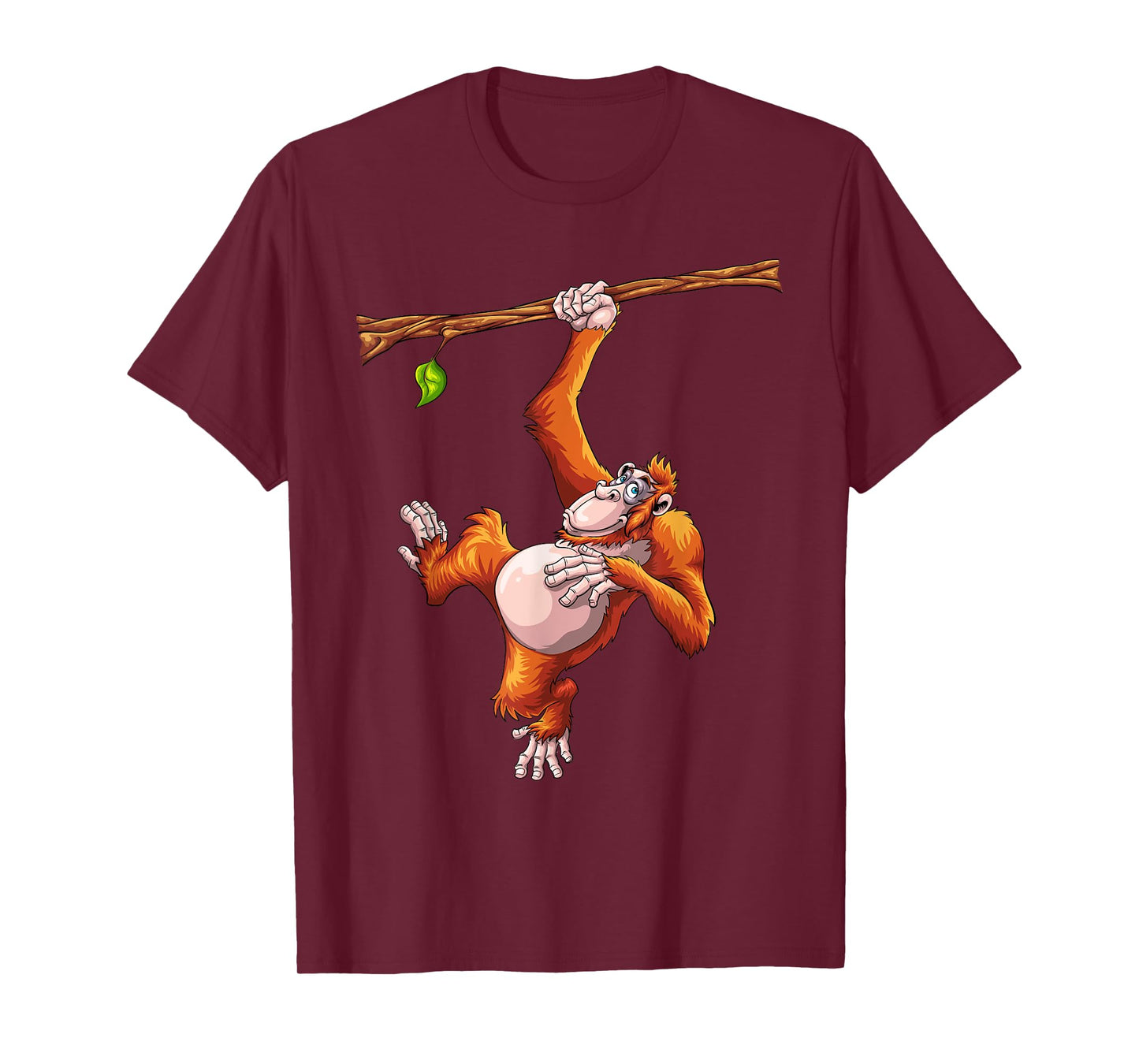 Cool Orangutan Art For Men Women Kids Orangutan Apes Lover T-Shirt