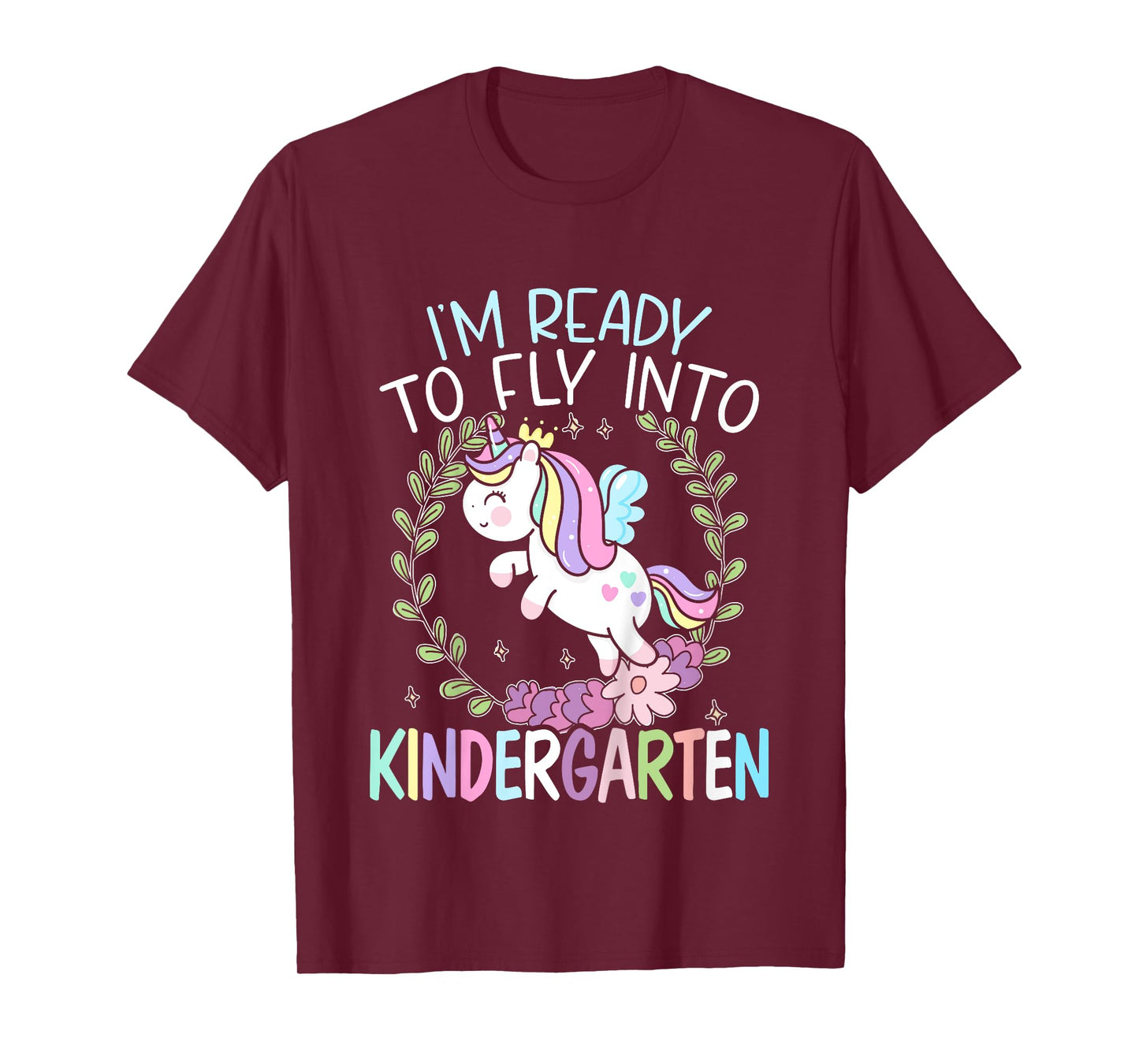 Kids I'm Ready To Fly Into Kindergarten First Day Of School T-Shirt