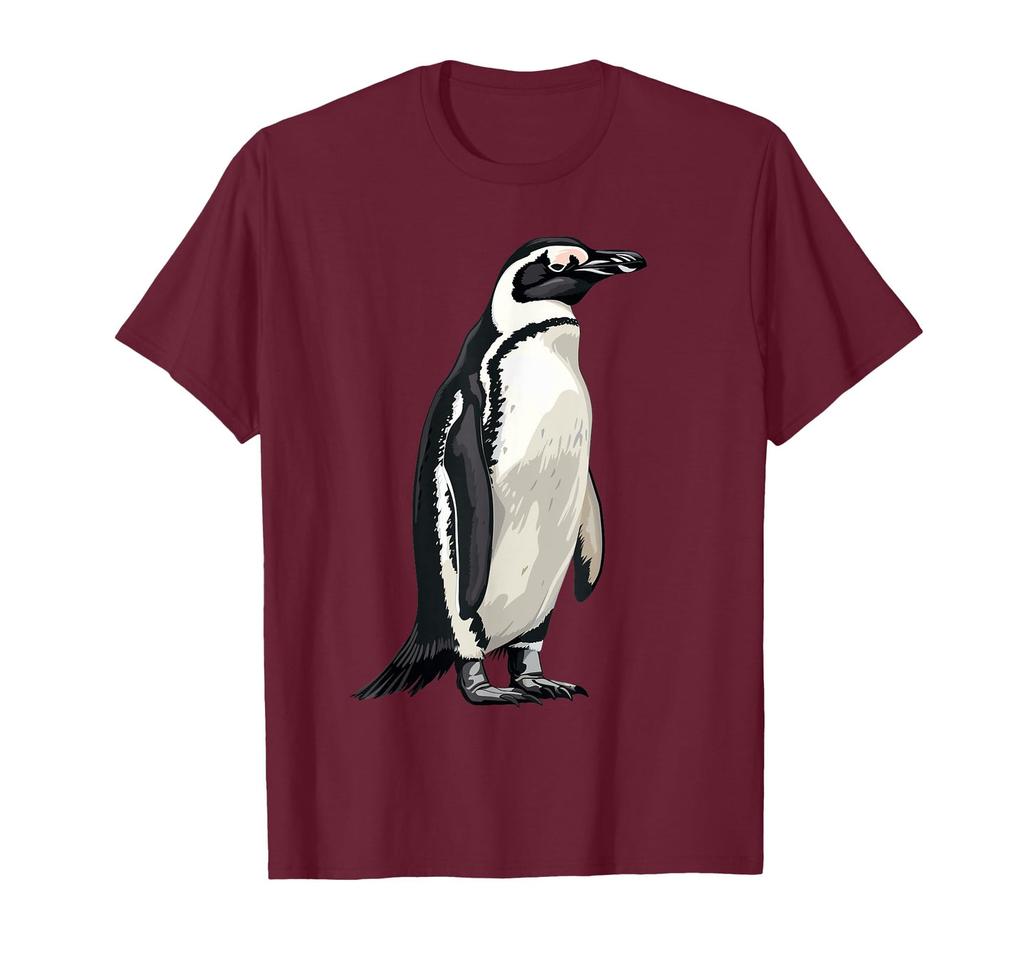 Penguin for Men Women Design Unisex Penguin Graphic T-Shirt, Black, Small