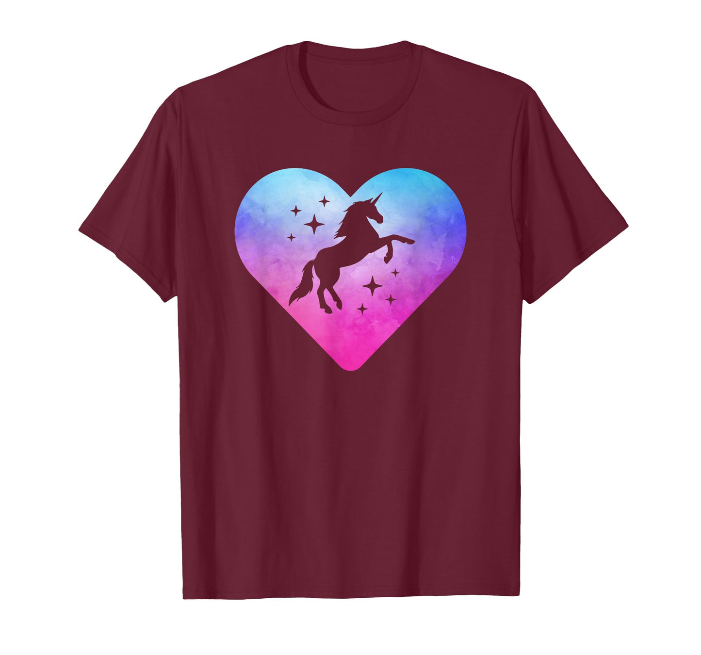 Women or Girls Cute Unicorn T-Shirt