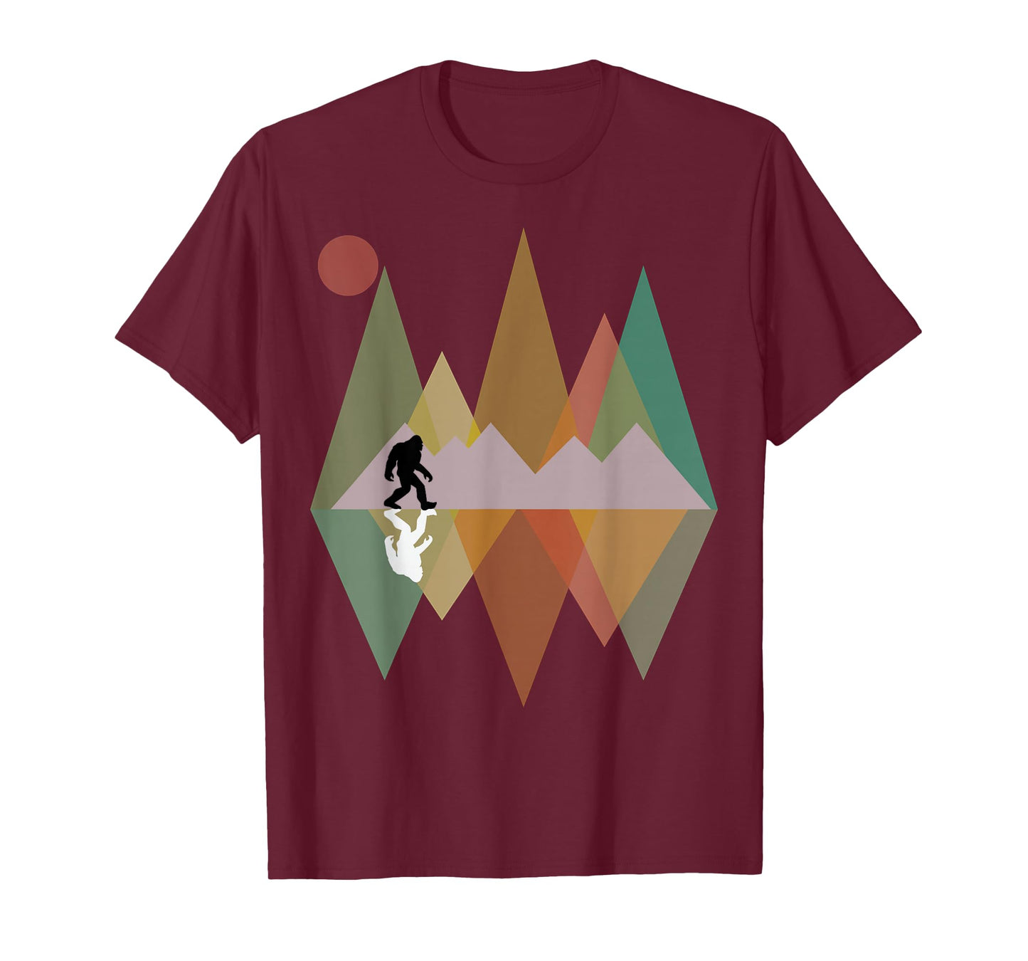 Bigfoot design retro mountain Bigfoot Sasquatch Yeti T-Shirt