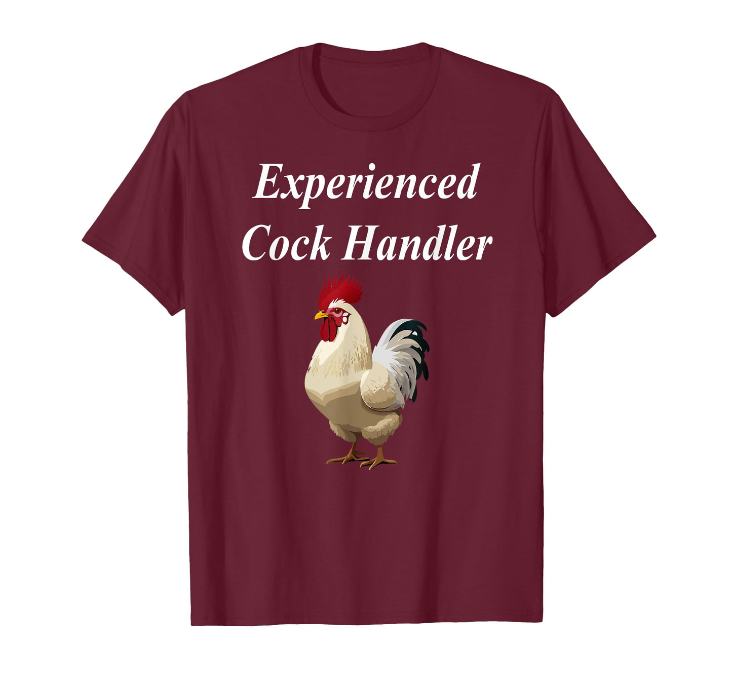 Experienced Cock Handler Funny Raunchy Cougar Adult MILF T-Shirt