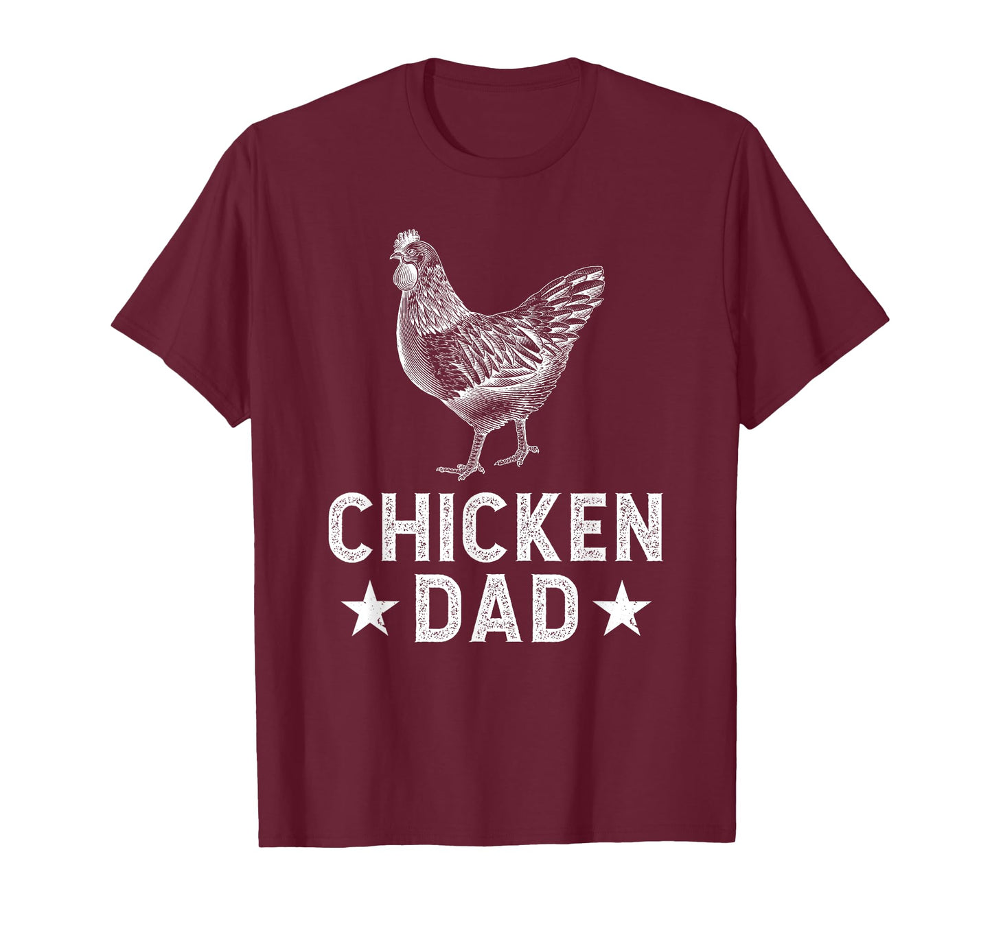 Chicken Dad Chicken Father Chicken Owner Chicken Farmer T-Shirt