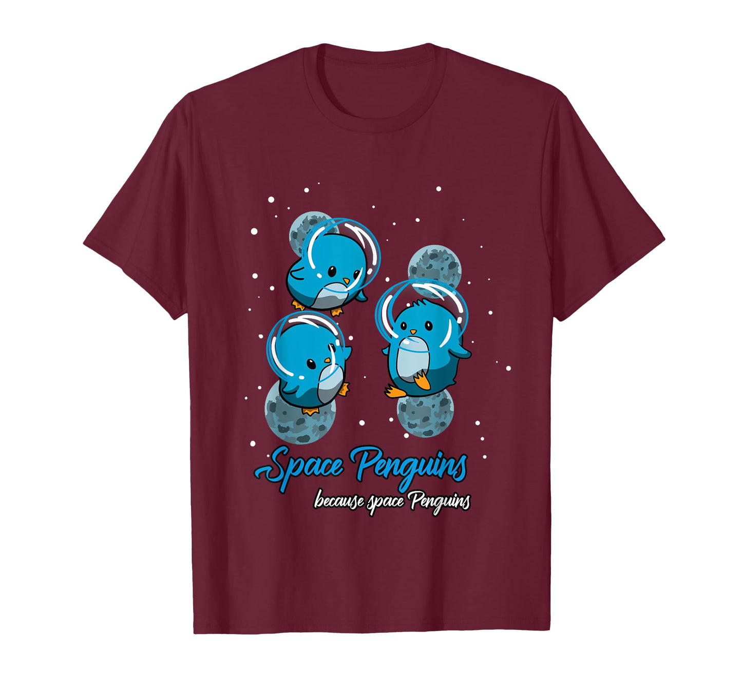 Space Penguins | Funny Astronaut Penguin T-Shirt