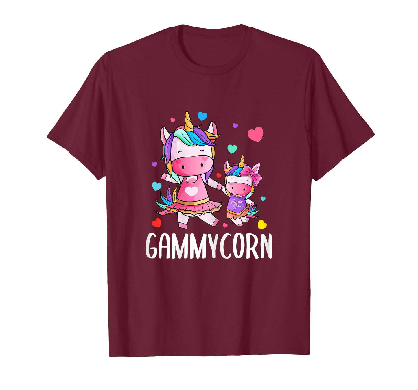 Cute Unicorn Gammycorn Gifts For Mother's Day Mom Gammy T-Shirt