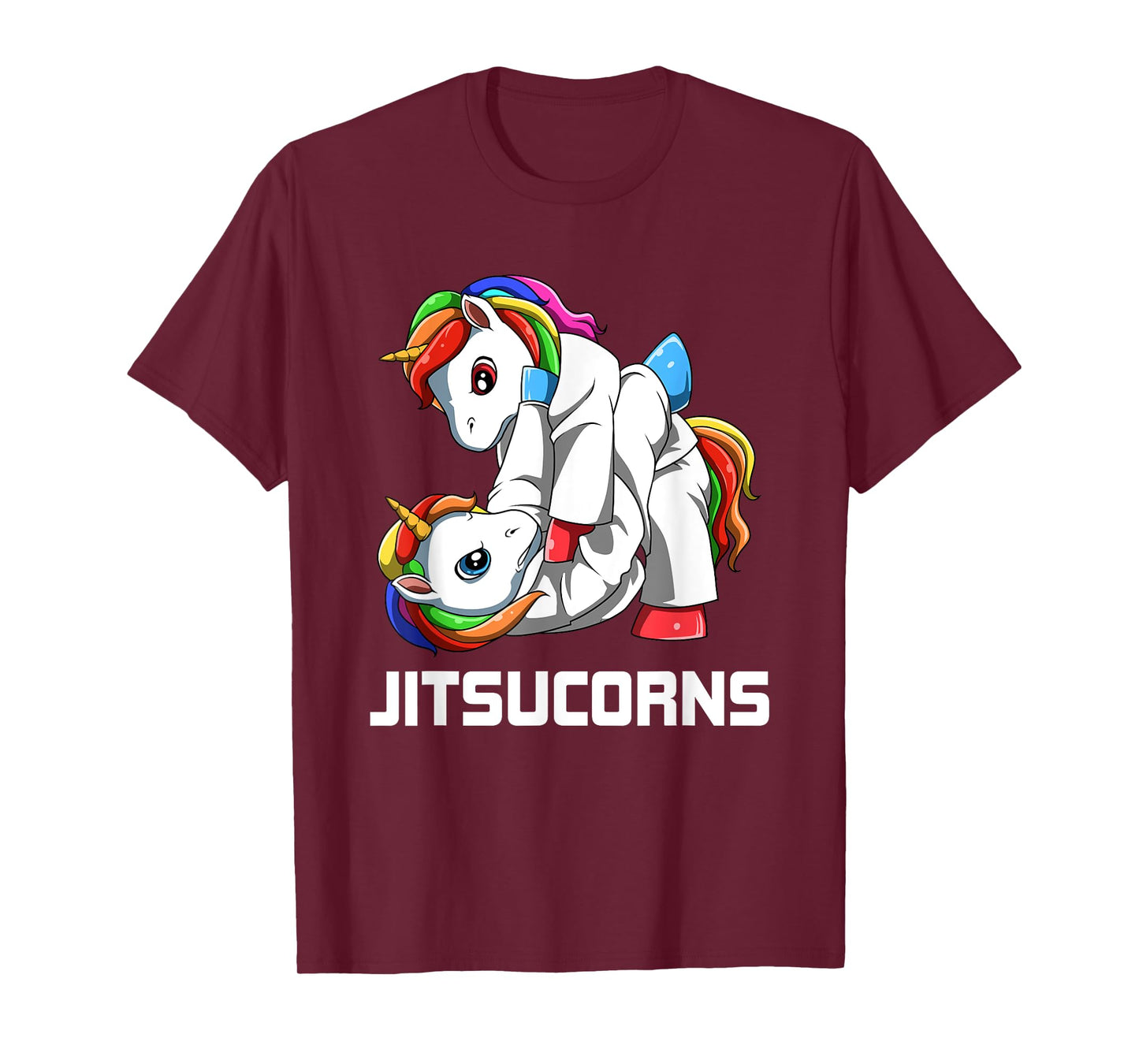 Jitsucorn Unicorn Jiu Jitsu Grappling T-Shirt