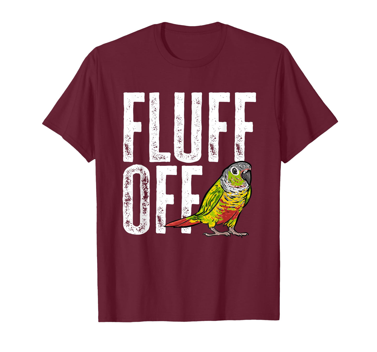 Green Cheek Conure Fluff Off Parrot Bird Conure T-Shirt