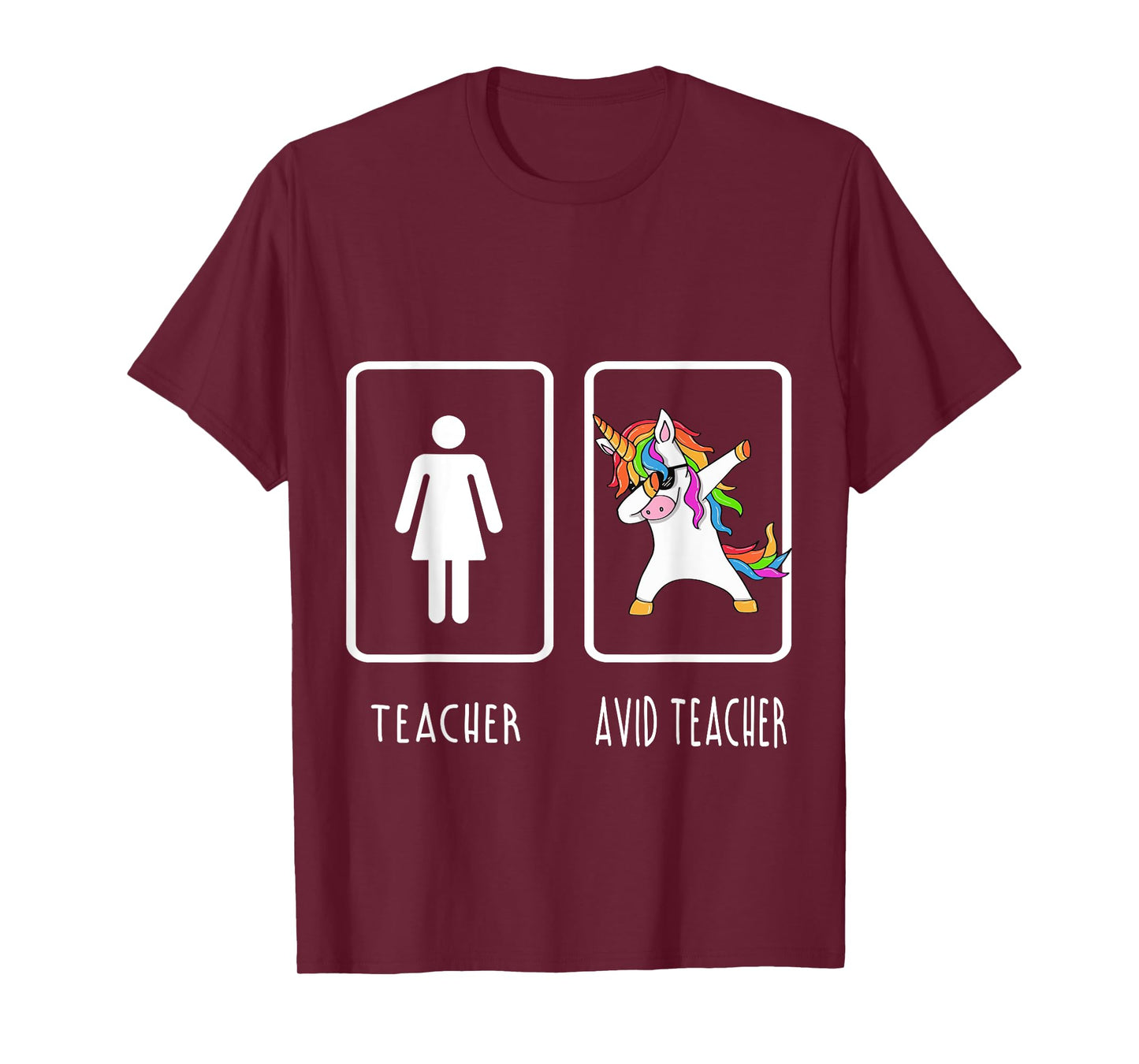 AVID Teacher Unicorn Shirt Men Women Girls Kids T-Shirt