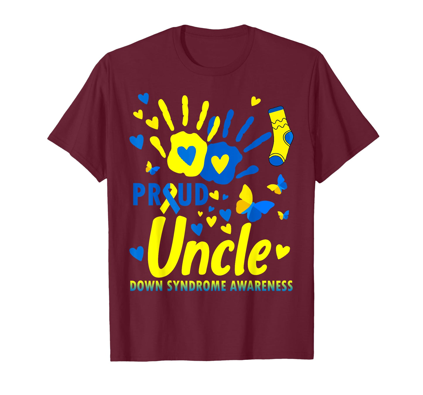 Proud Uncle World Down Syndrome Awareness Day Matching T-Shirt