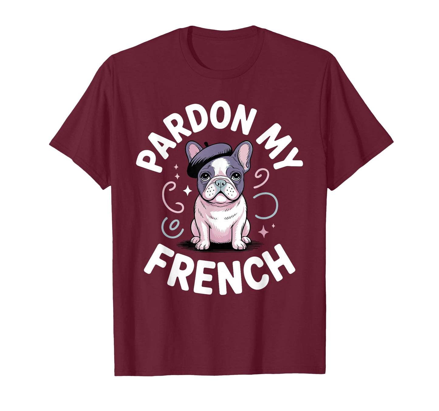 Funny French Bulldog Art for Men Women Puppy Frenchie Lover T-Shirt