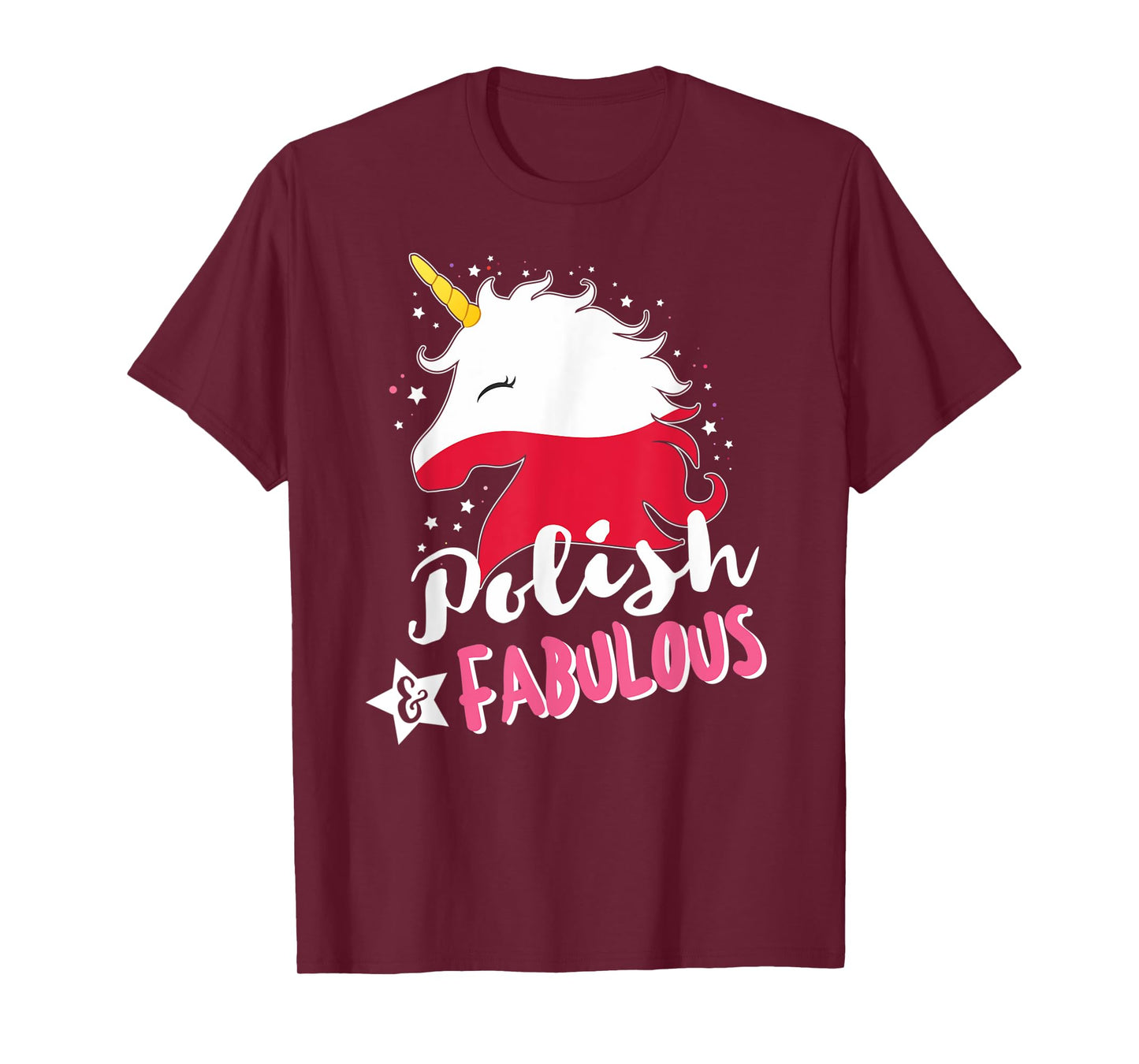 Polish Unicorn Poland Flag T-Shirt
