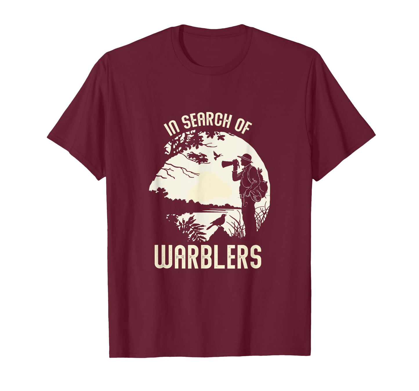 In Search of Warblers Bird Watcher T-Shirt