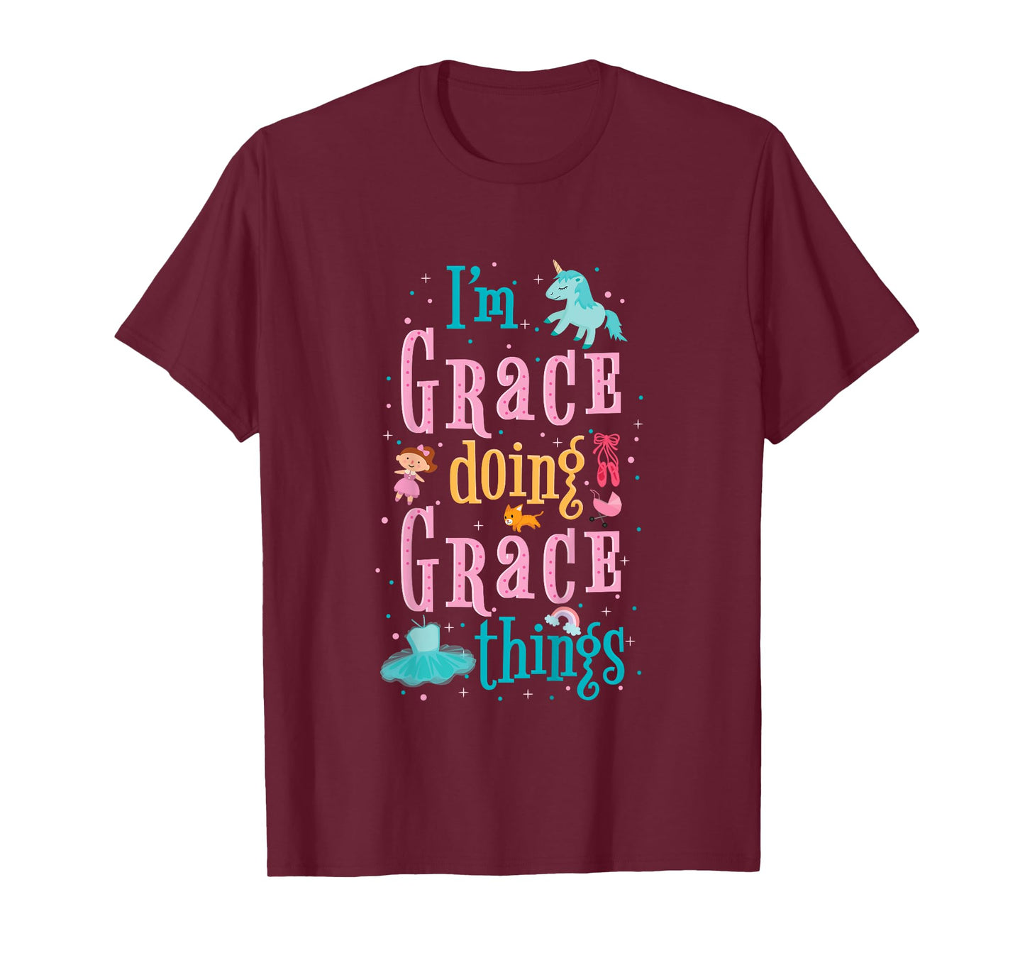 Cute shirt for kids or toddlers named Grace T-Shirt