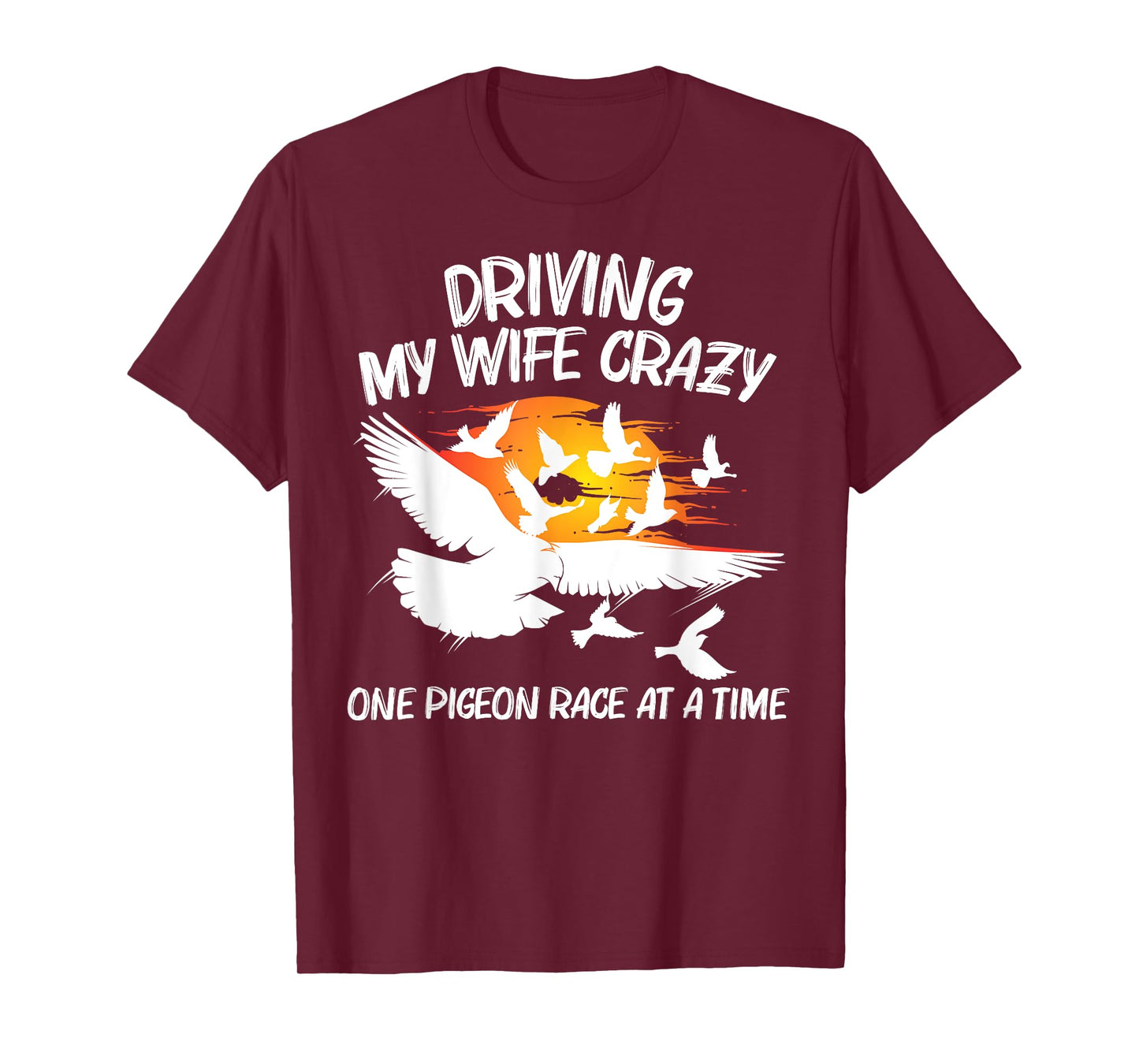 Pigeon Racing Gift For Men Grandpa Homing Pigeon Bird Lovers T-Shirt