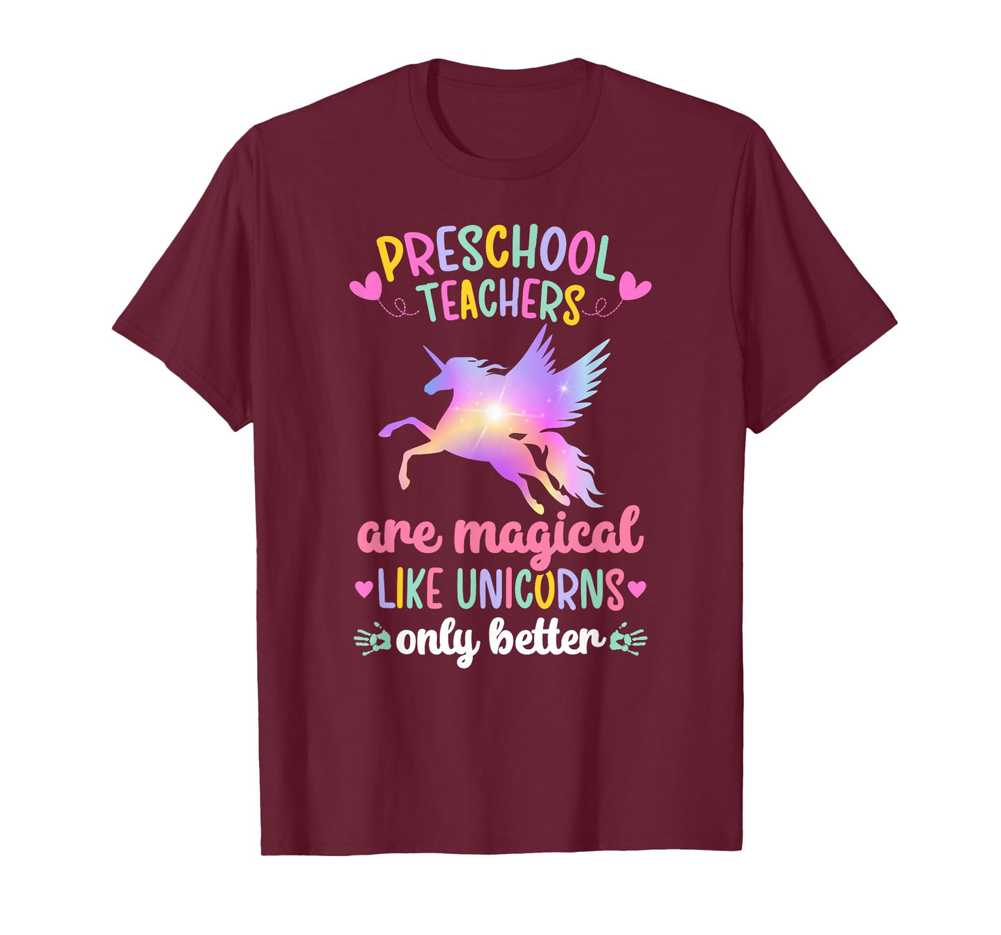 Preschool Teacher Unicorn Preschool Teaching T-Shirt