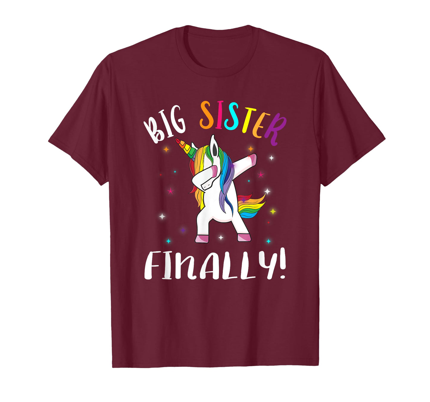Big Sister Finally Unicorn - Unicorn New Big Sister T-Shirt