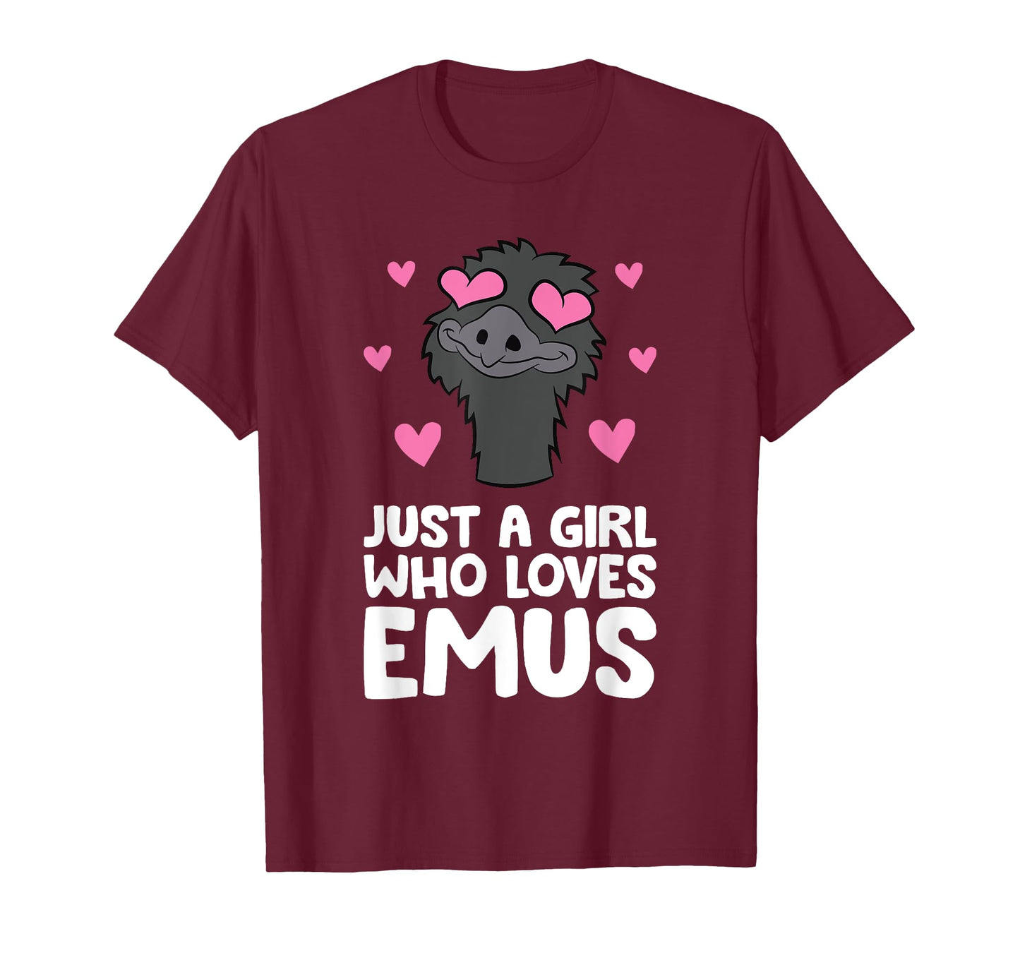 Just A Girl Who Loves Emus T-Shirt