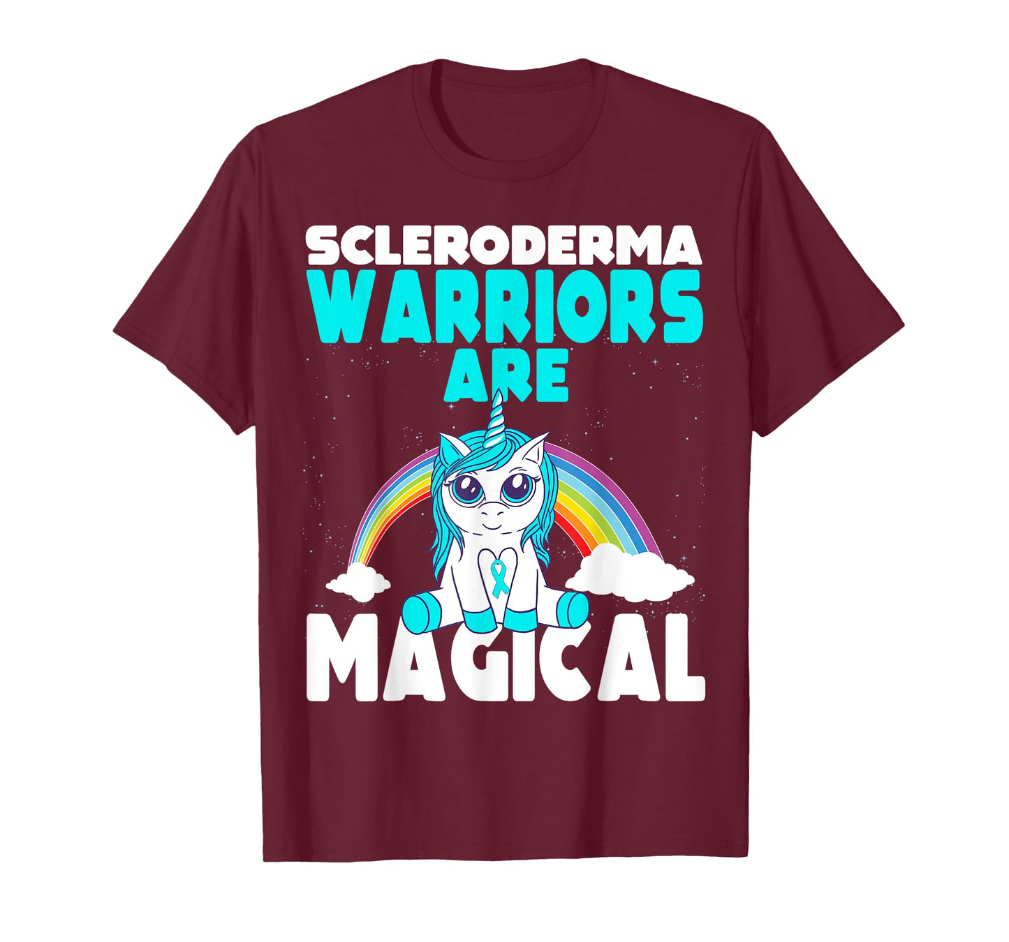 Scleroderma Awareness Disease Warriors are magical Unicorn T-Shirt