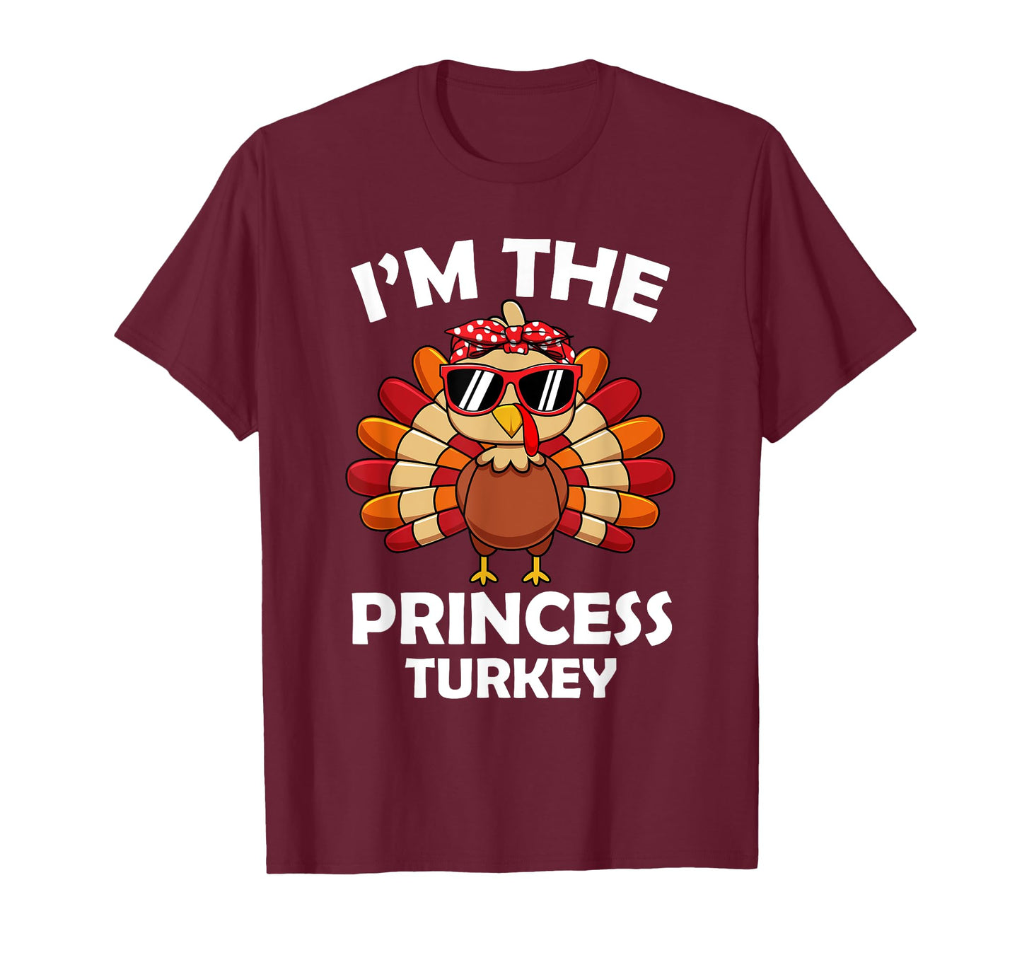 Princess Turkey Family Group Matching Thanksgiving Party T-Shirt