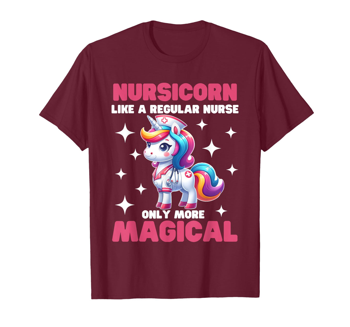 Unicorn Nursicorn Nursing Medical Love T-Shirt