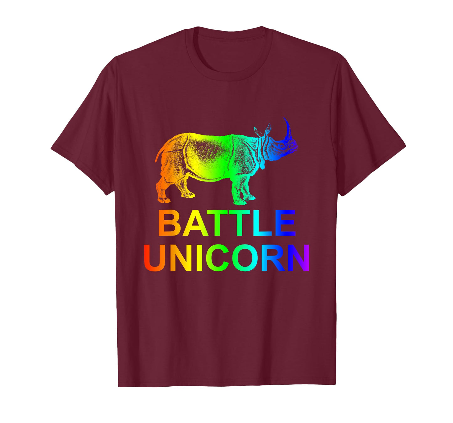 Battle Unicorn Funny Apparel T-Shirt