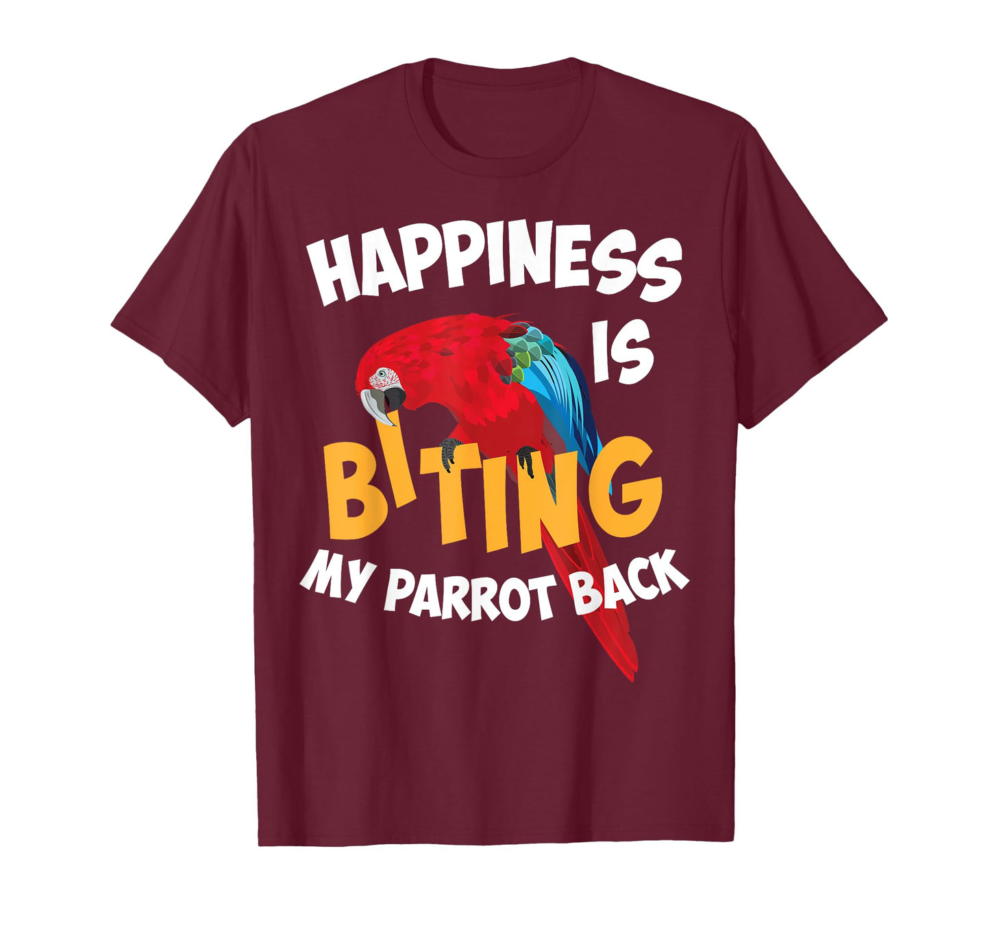 Cool Parrot Art For Men Women Cockatoo Cockatiel Macaw Bird T-Shirt