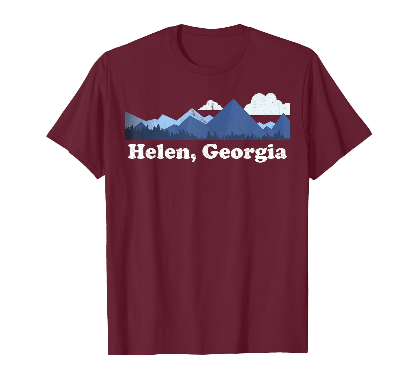 Cute Helen Georgia Retro Blue Ridge Mountains GA T-Shirt