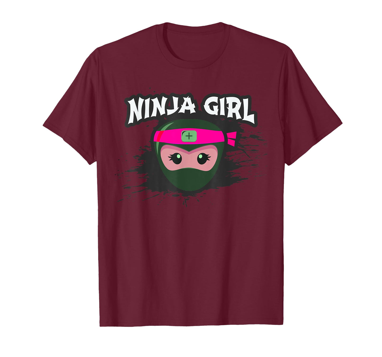 I'm NINJA GIRL I Want To Be Spy Wear A Mask Forget Princess T-Shirt