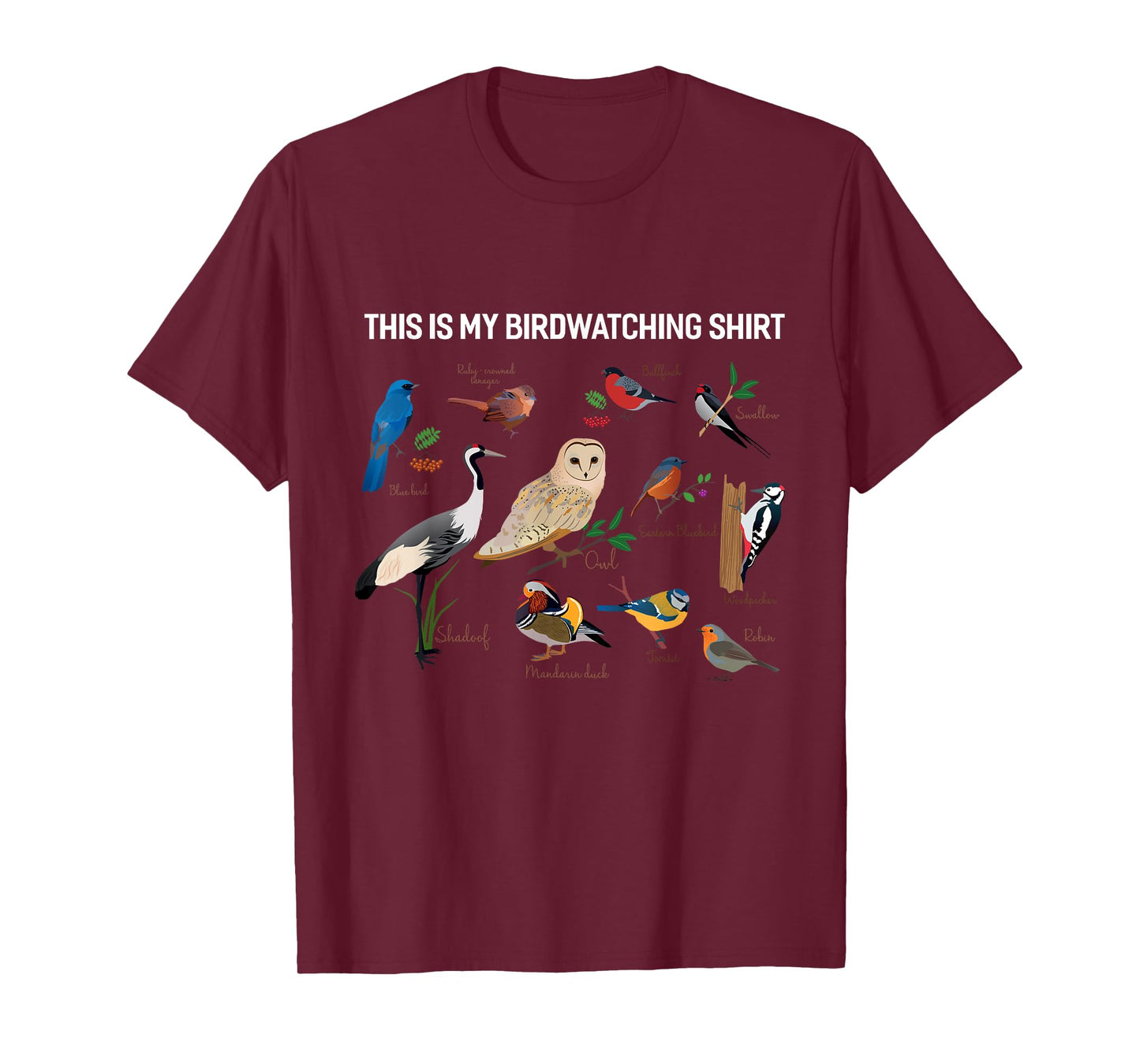 This Is My Birdwatching Shirt Bird Watcher T-Shirt