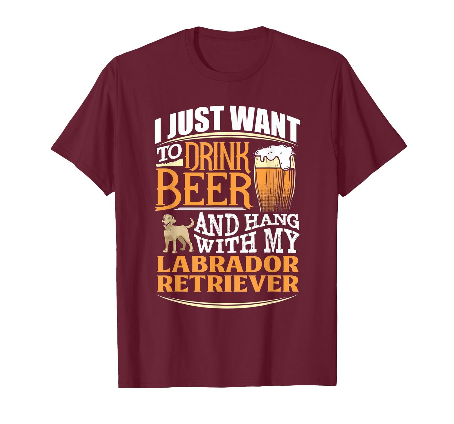 Labrador Retriever Beer T Shirt T-Shirt