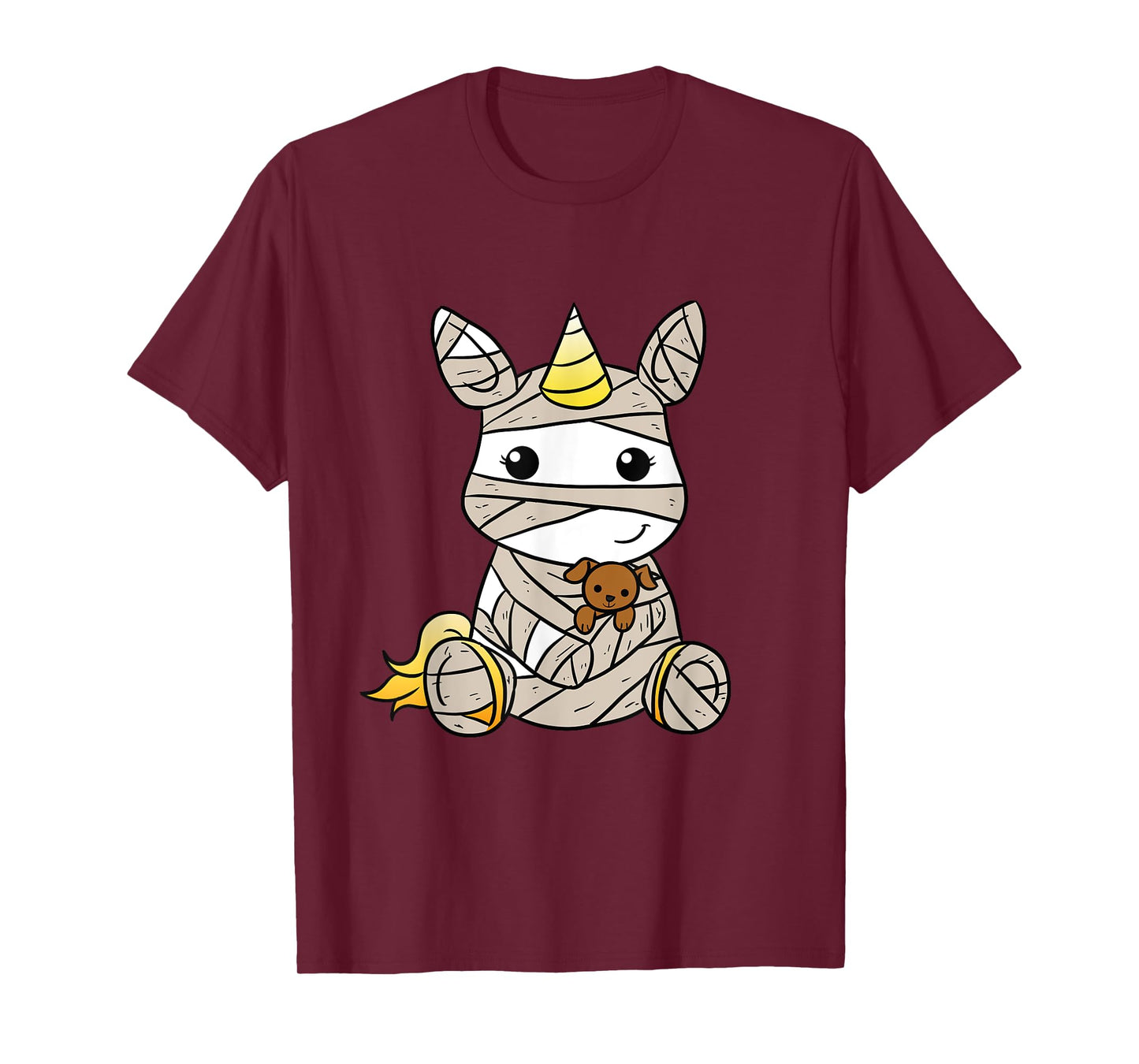 Mummy unicorn Halloween kids T-Shirt