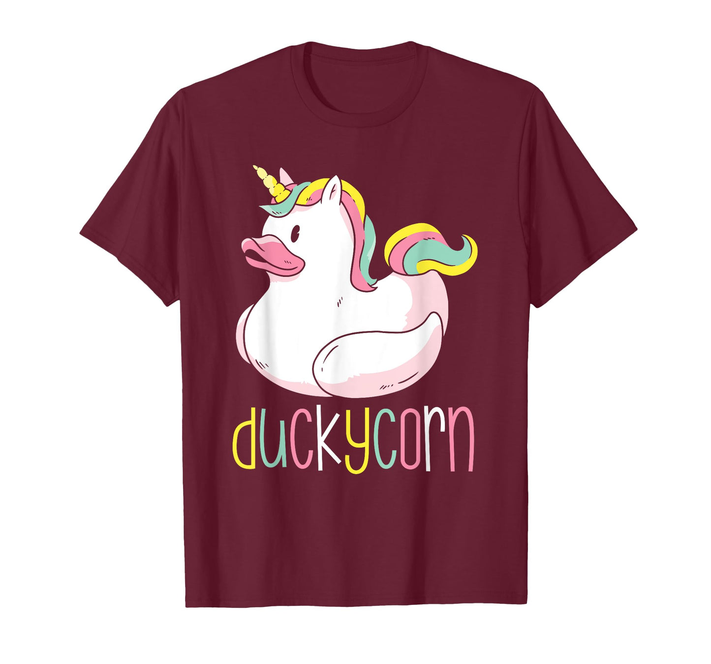 Duck Unicorn - Duckycorn Women Girls Unicorn Rubber Duck T-Shirt