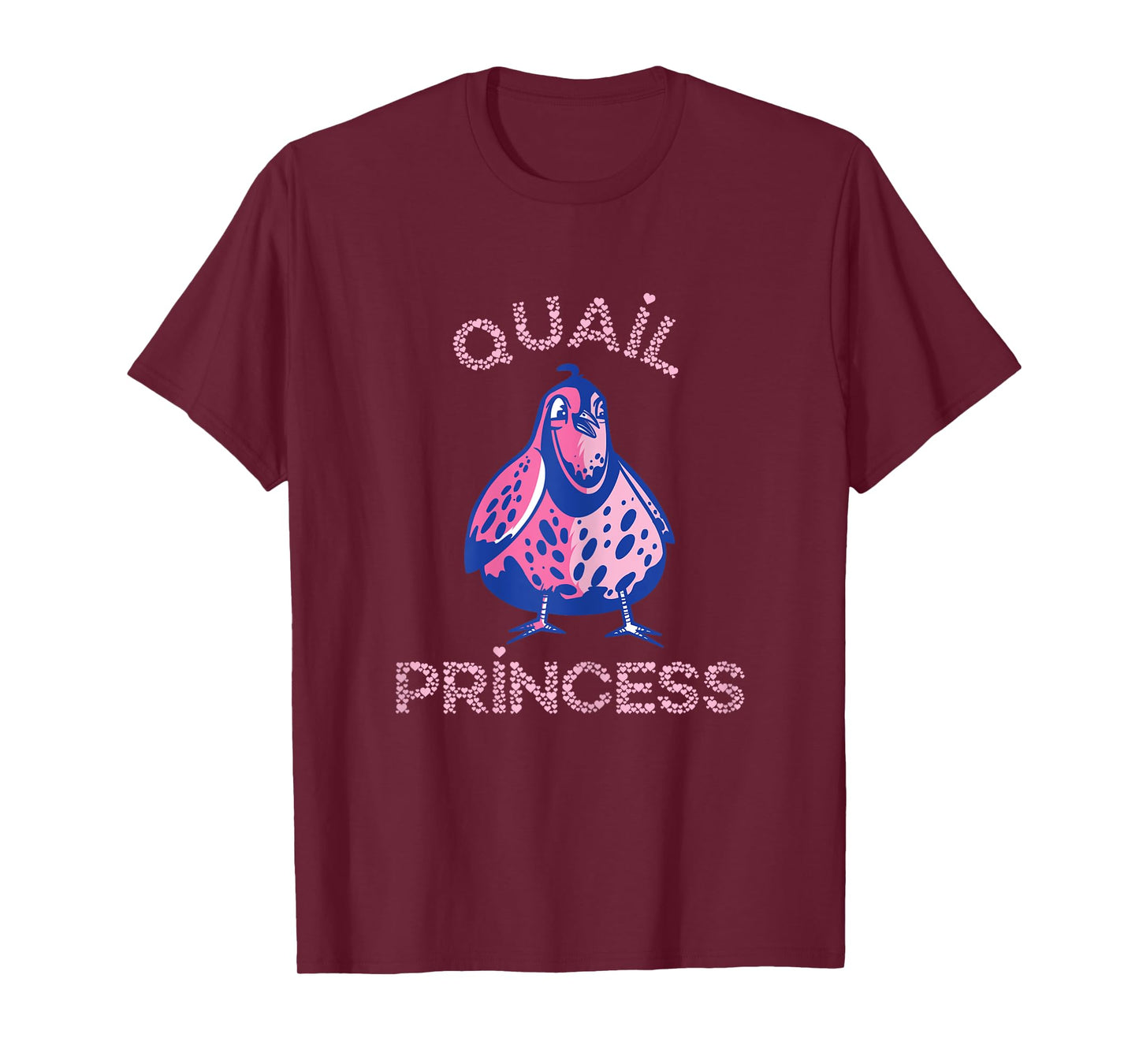 Quail Princess Quail Bird Bird Study Dwarf Quail T-Shirt