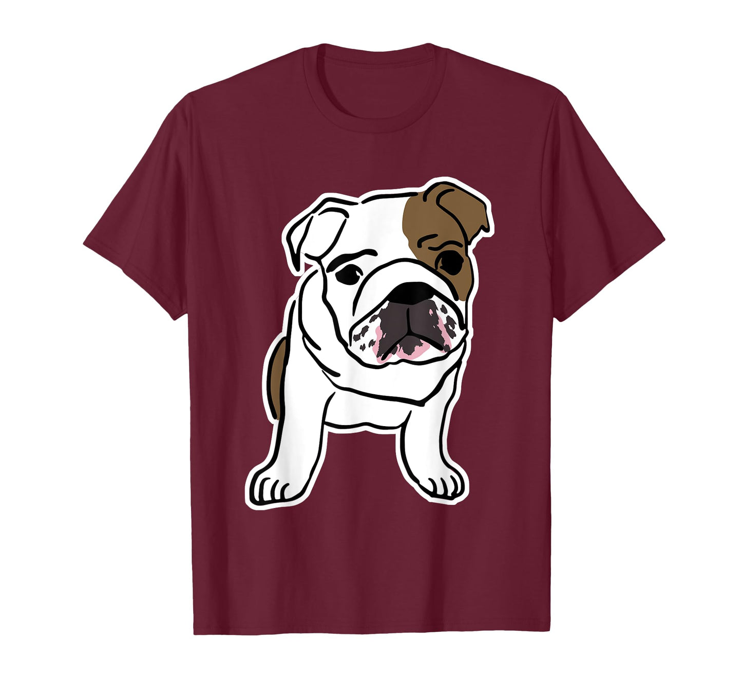 Bulldog Dog Logo T-Shirt